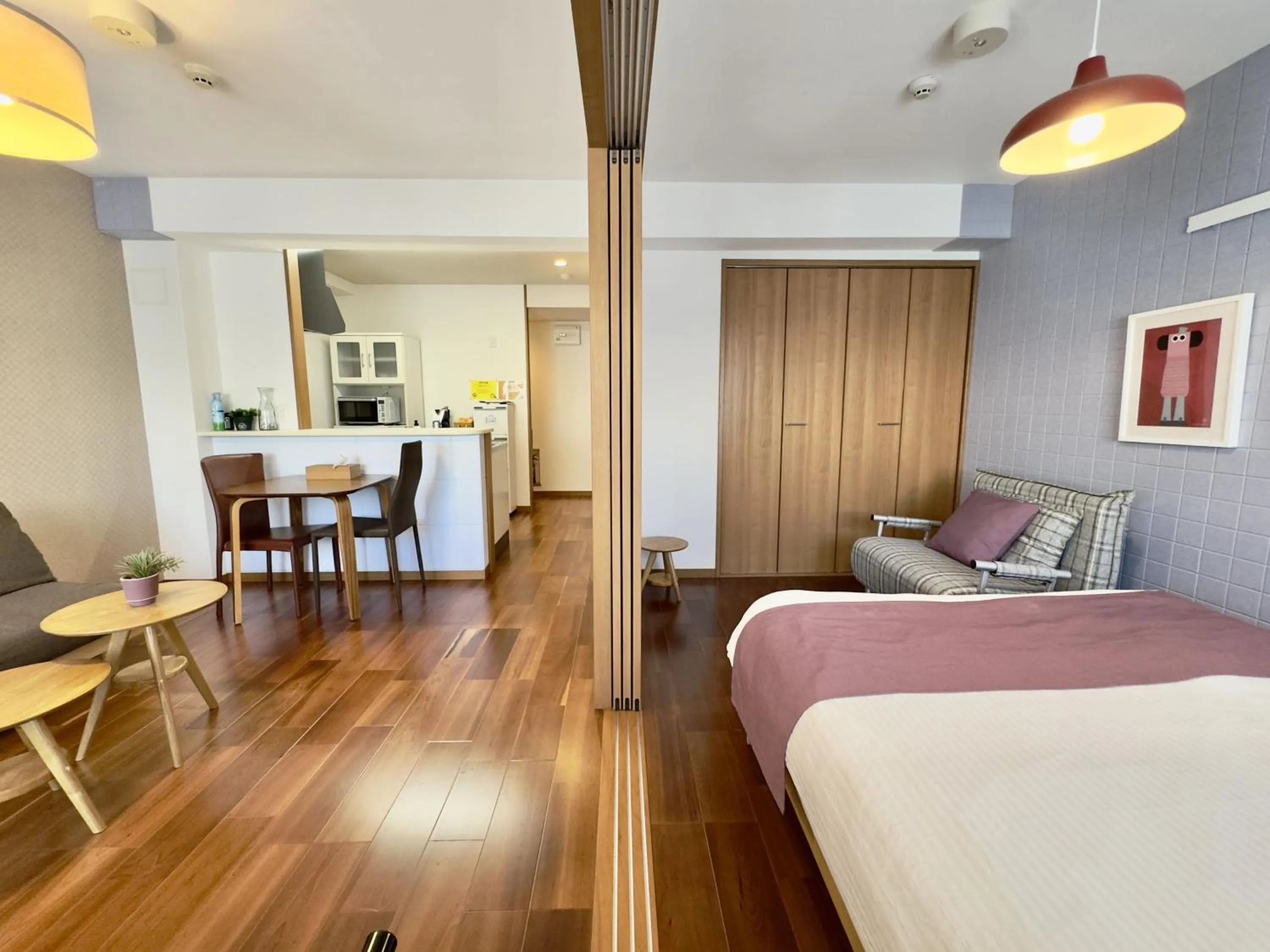 Bed in Luana Lea Karate Kaikan Mae