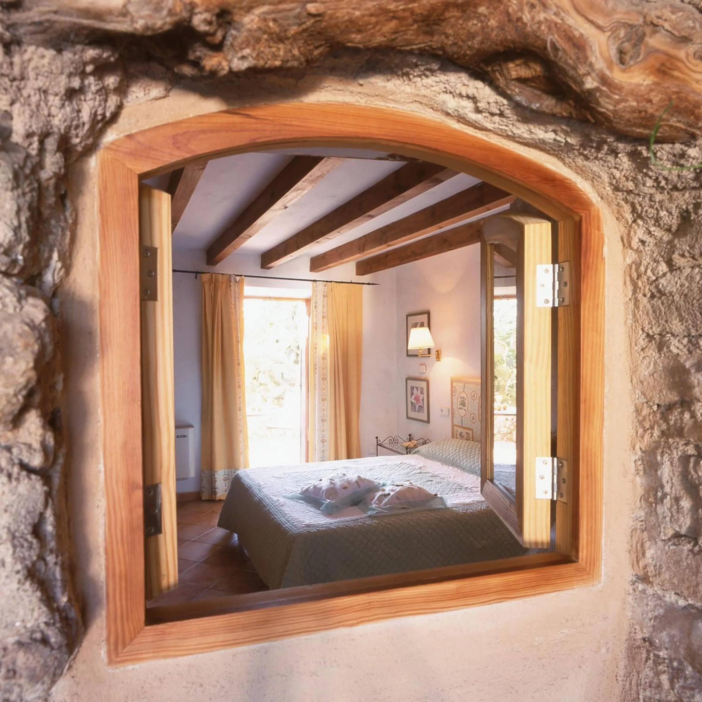 Decorative detail, Bed in Agroturismo Na Set Centes - Adults Only