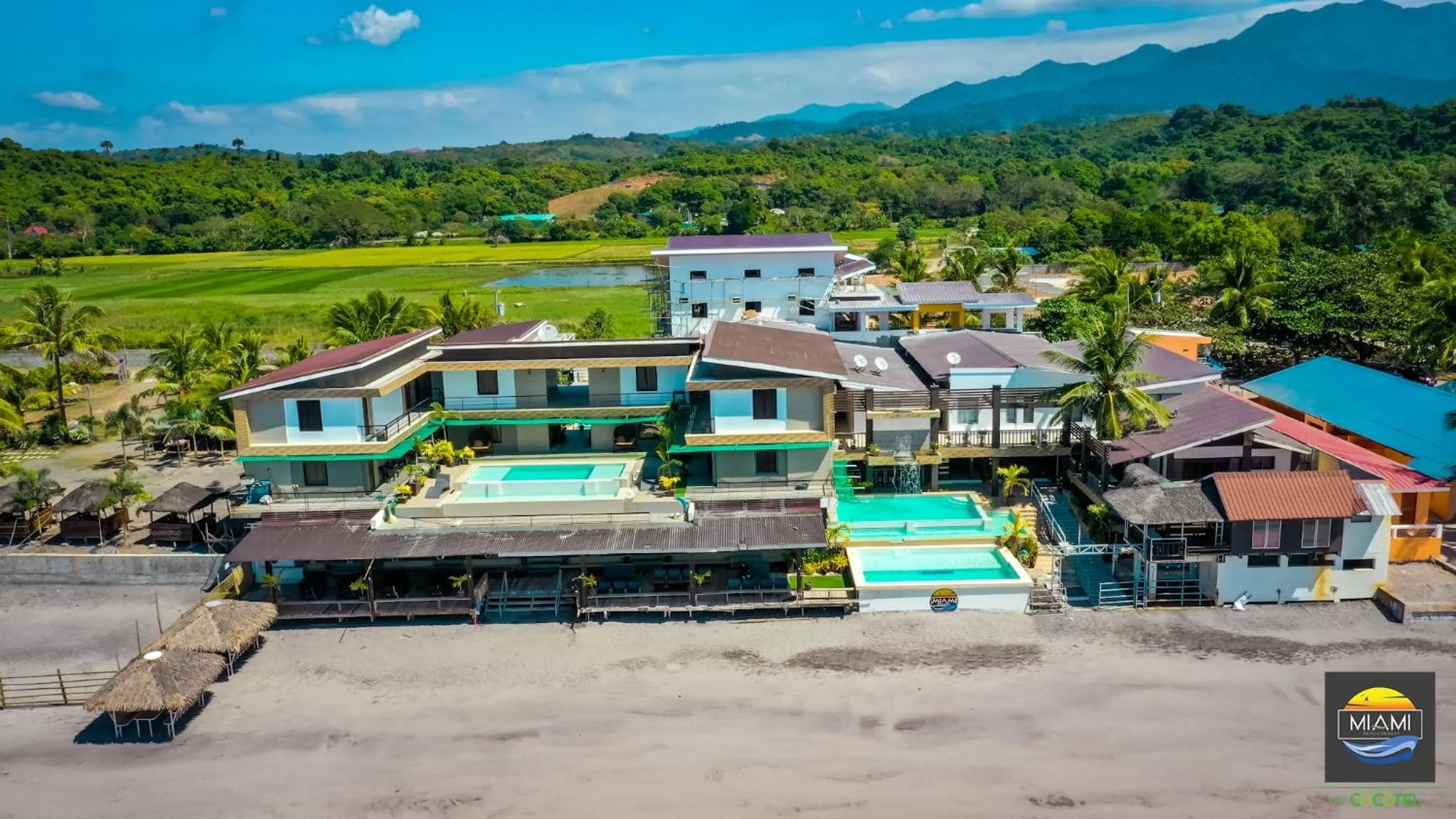 Bird's eye view in Miami Heat Beach Resort