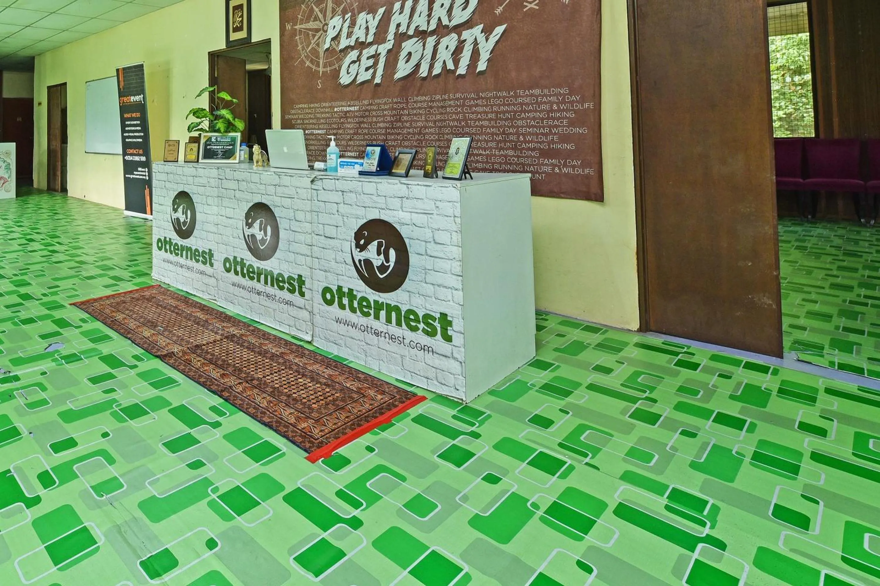 Lobby or reception in Hotel O Otternest @ Gunung Pulai 2