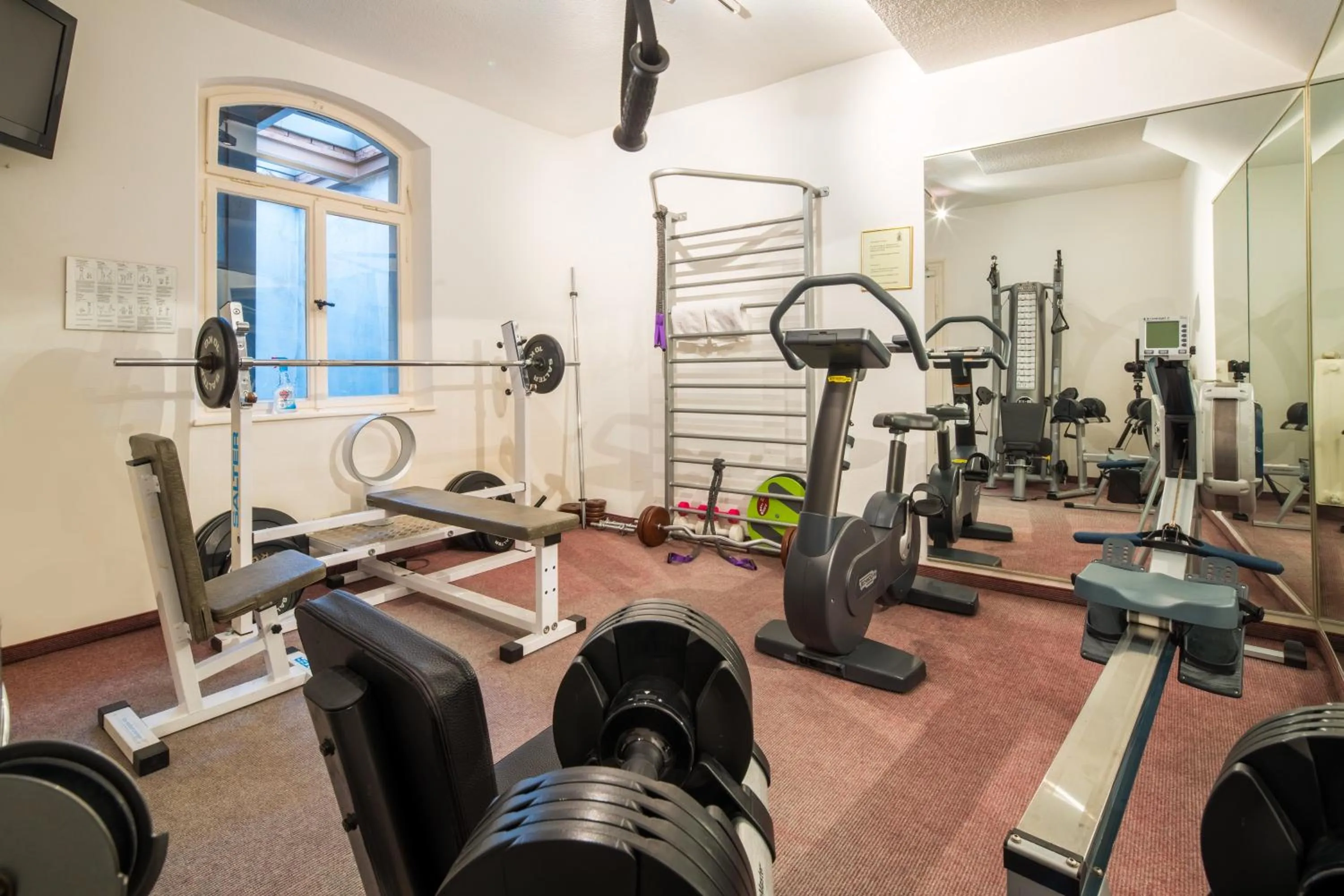 Fitness centre/facilities in Hotel Deutscher Kaiser