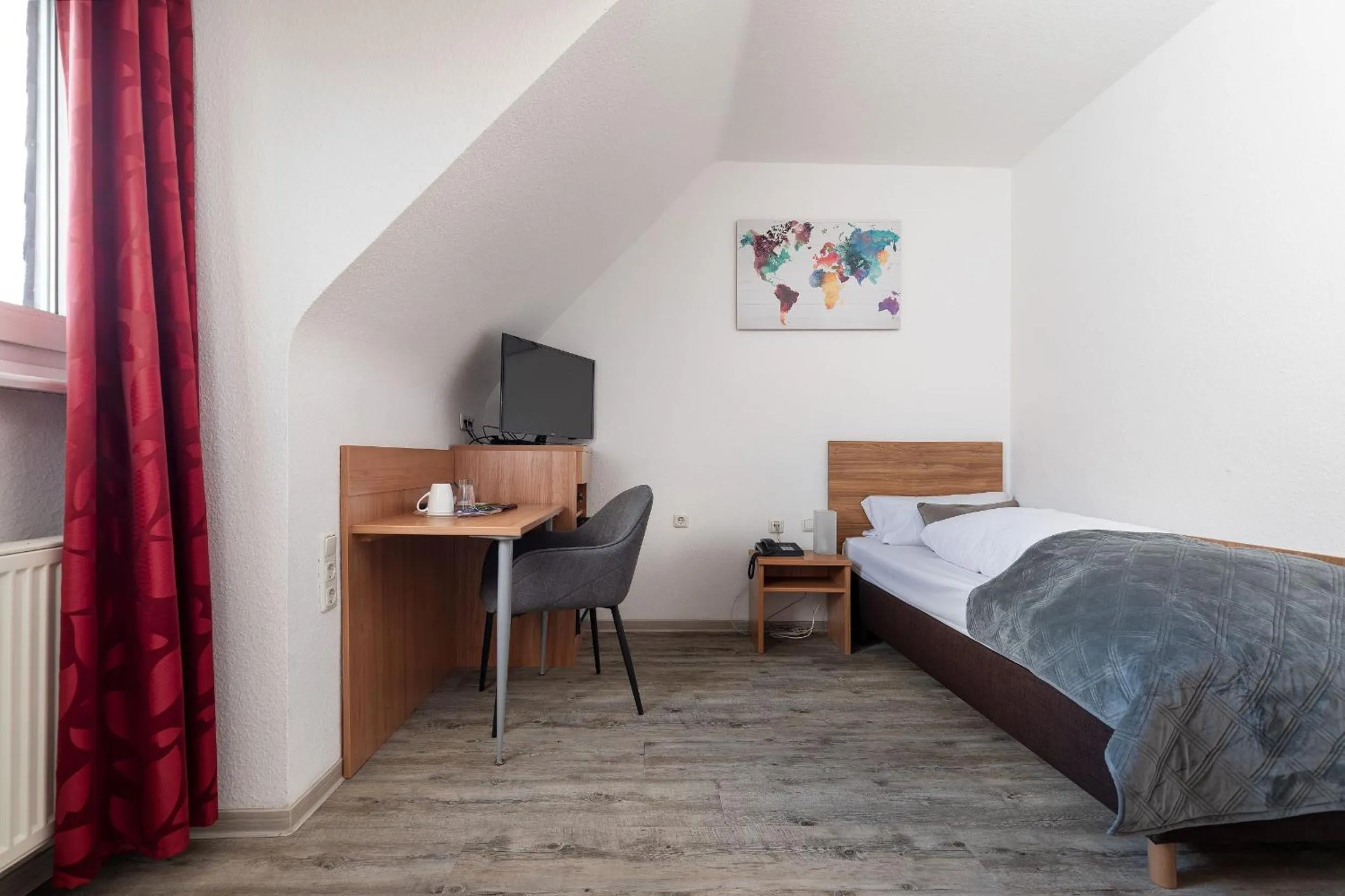 Staff, Bed in Hotel am Ludwigsplatz