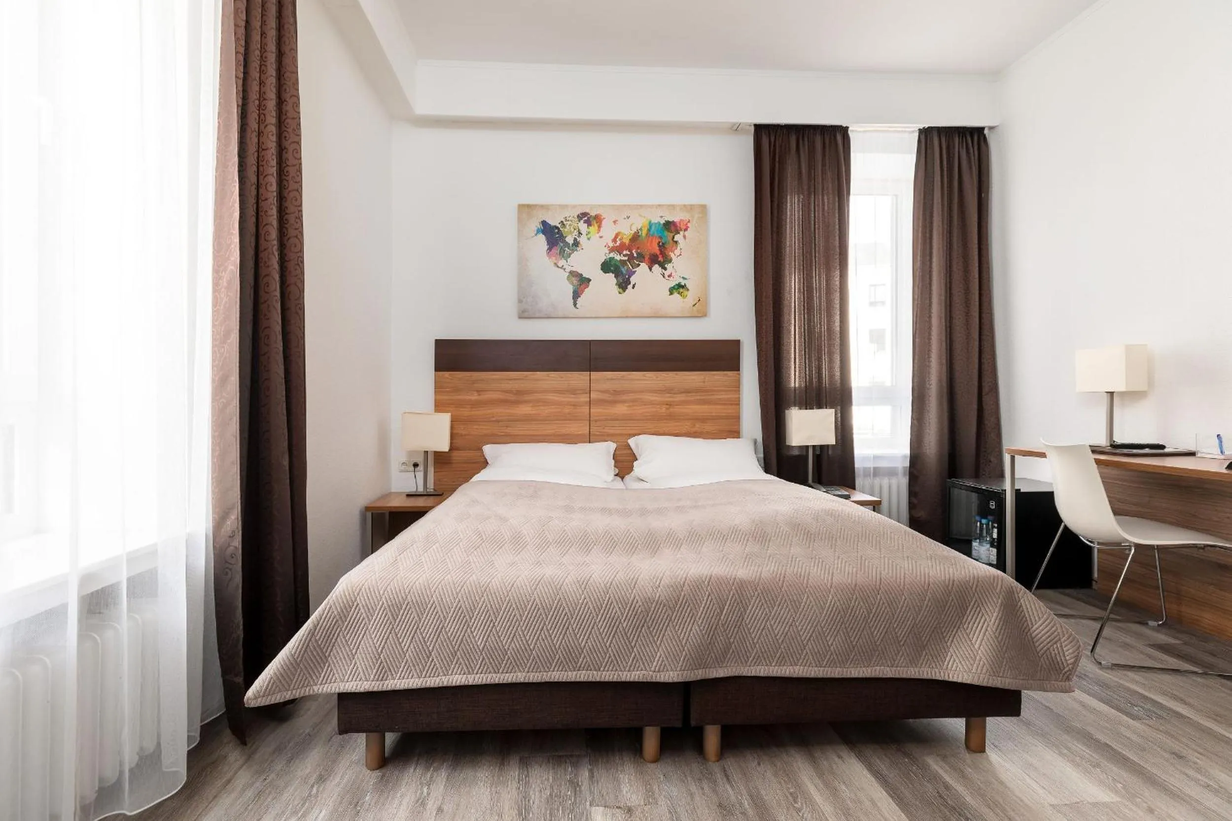 Bed in Hotel am Ludwigsplatz