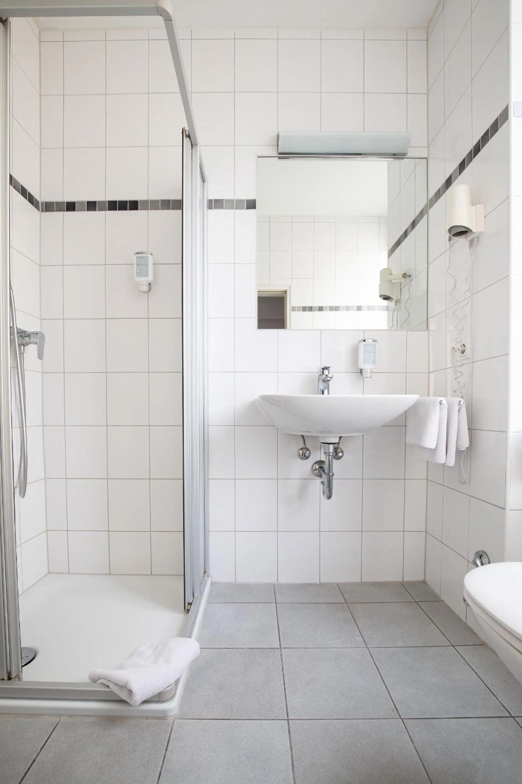 Bathroom in Hotel am Ludwigsplatz