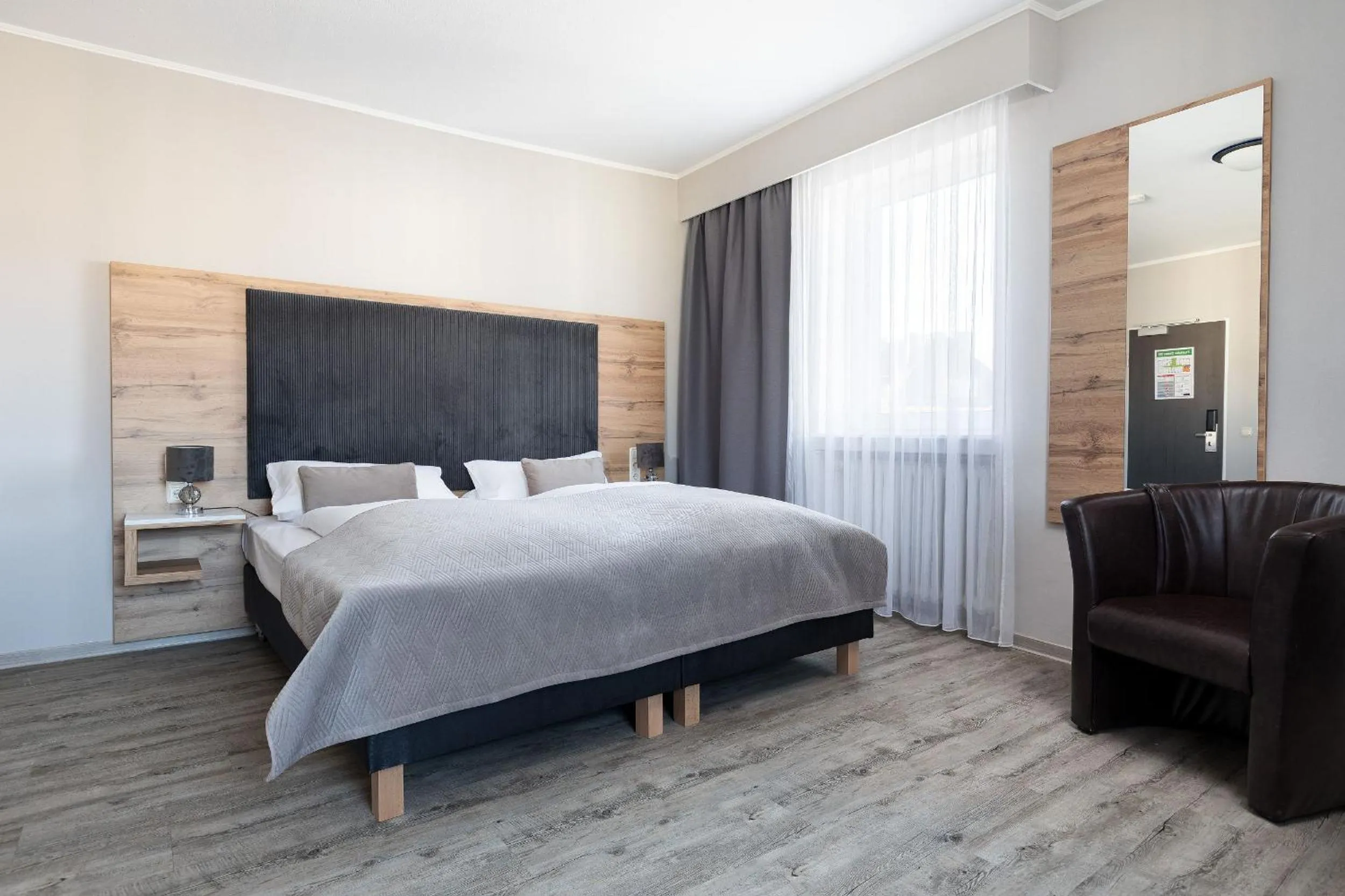 Bed in Hotel am Ludwigsplatz