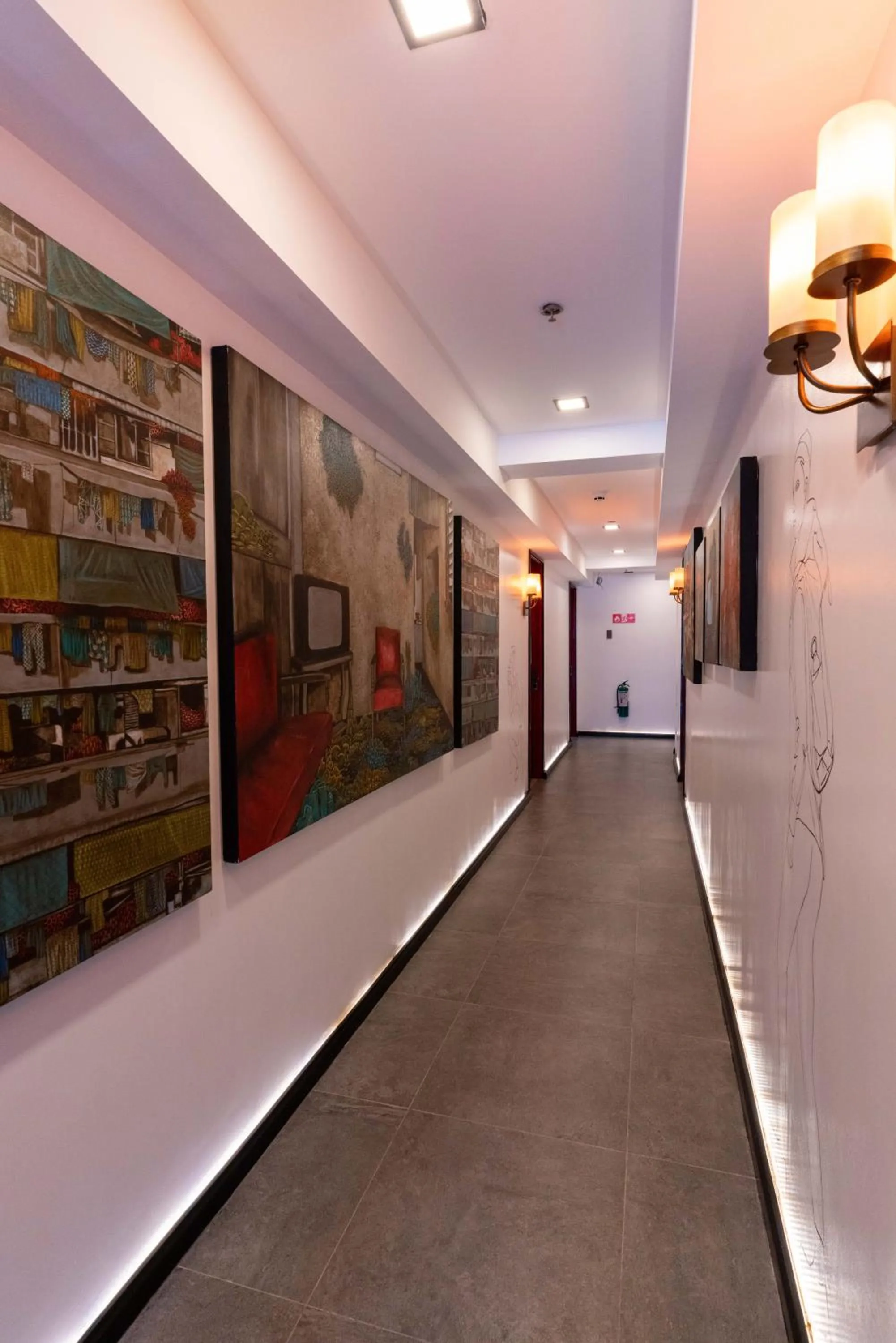 Decorative detail in UNWND Boutique Hotel Makati