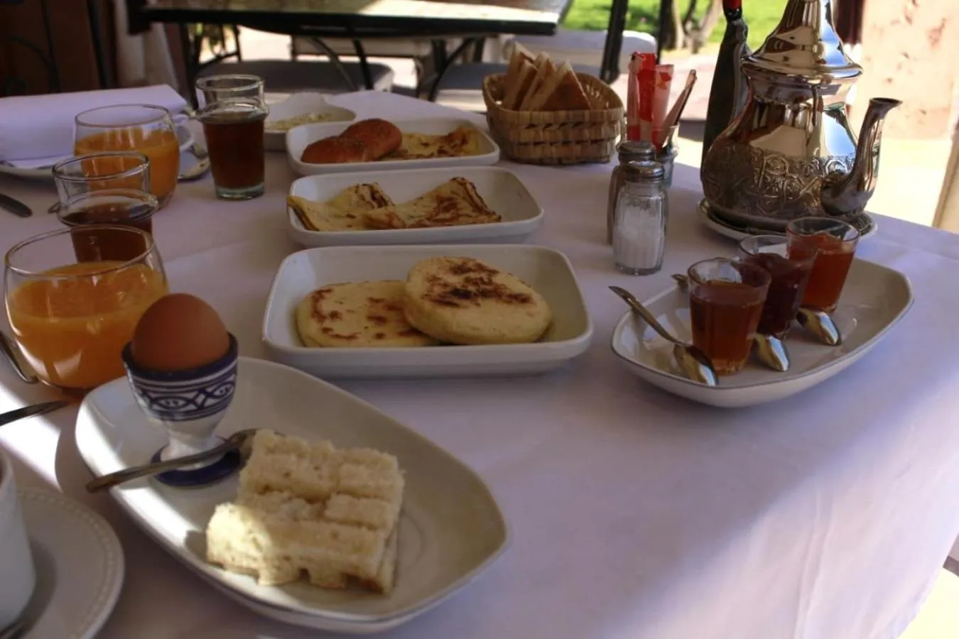 Breakfast in Domaine Casa Cecilia