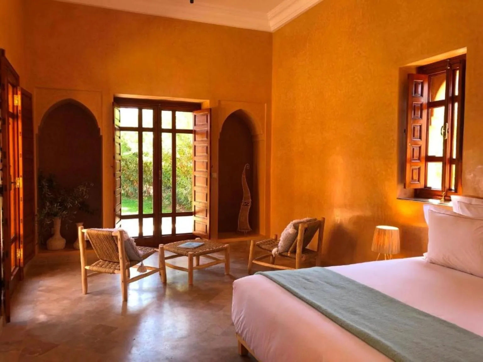 Living room, Bed in Domaine Casa Cecilia