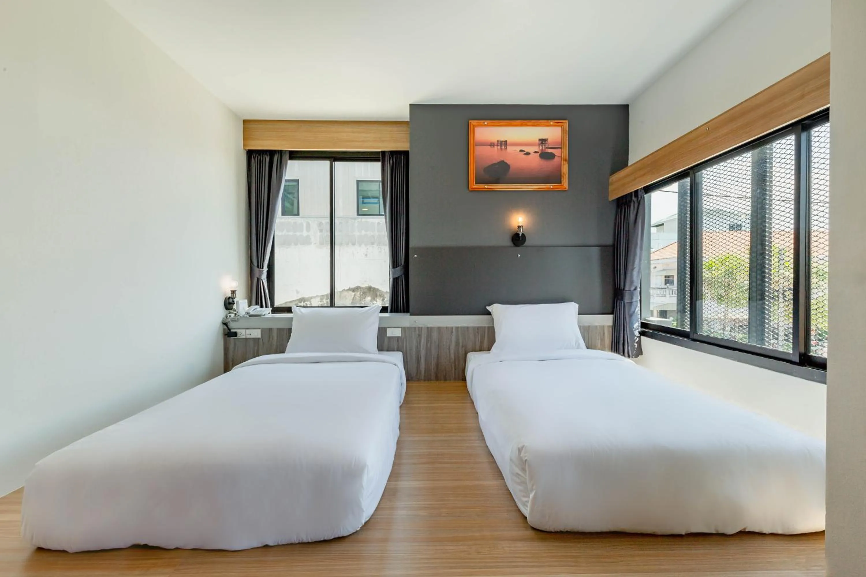 Bed in The Blue C Donsak