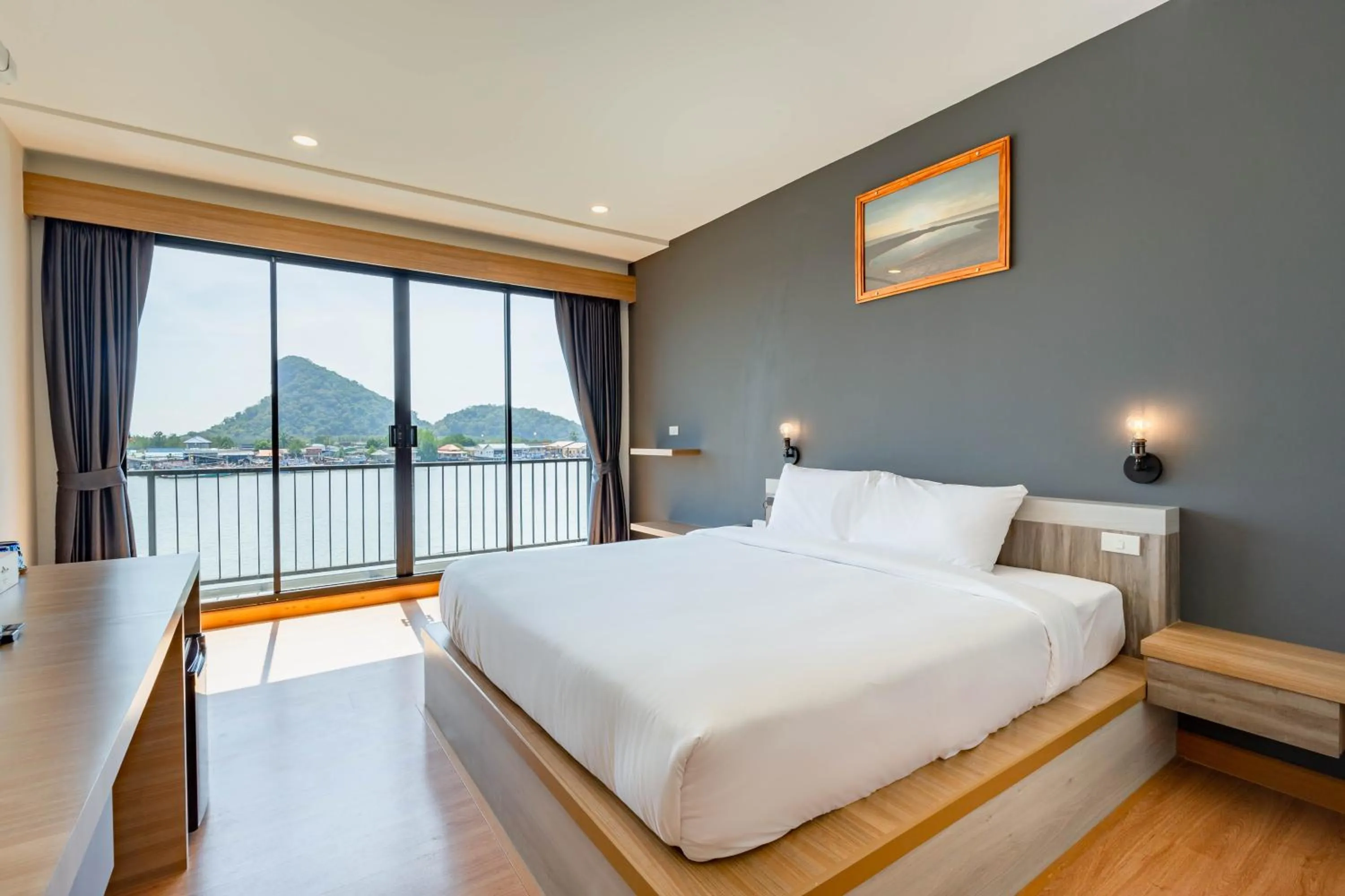 Bed in The Blue C Donsak