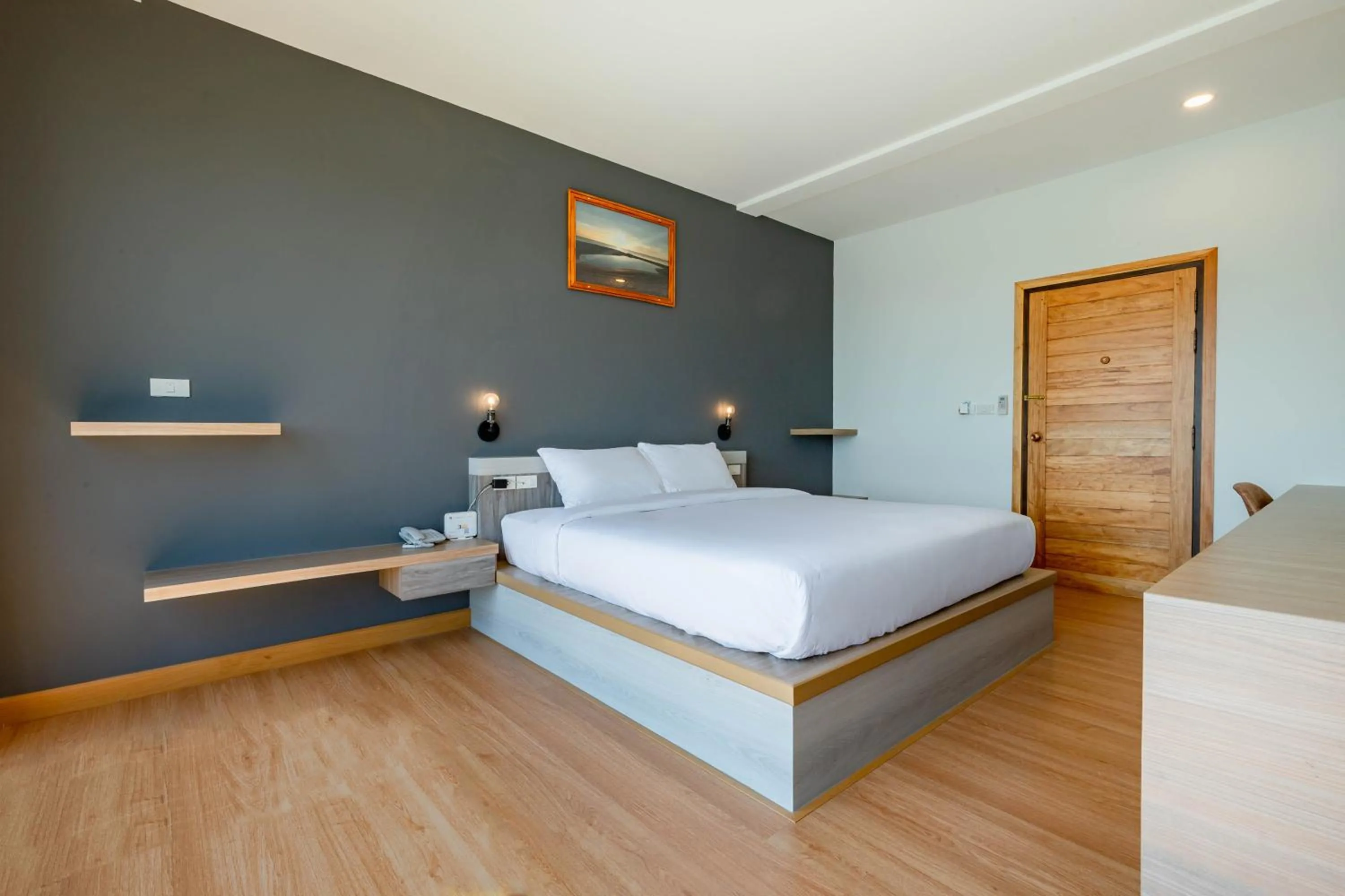 Bed in The Blue C Donsak