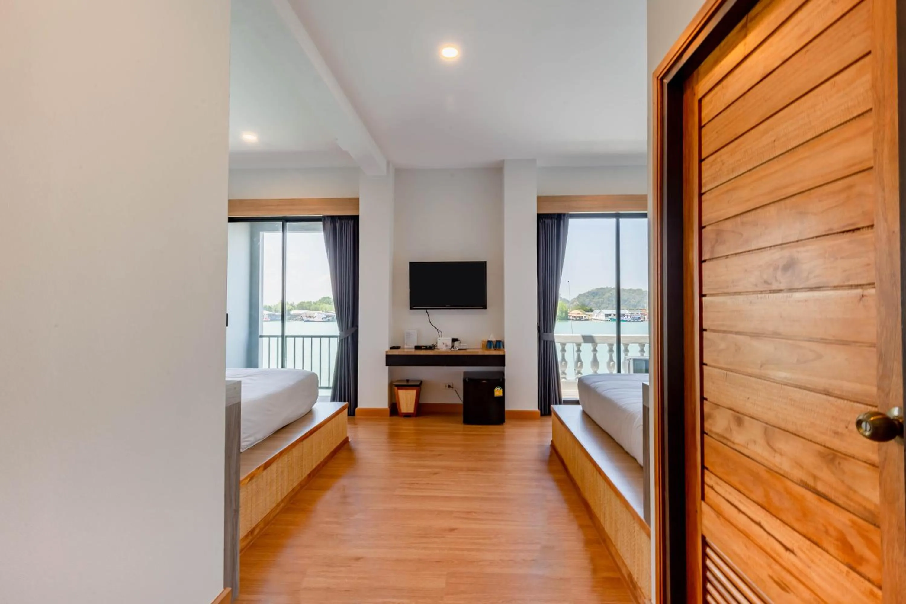 Bedroom in The Blue C Donsak