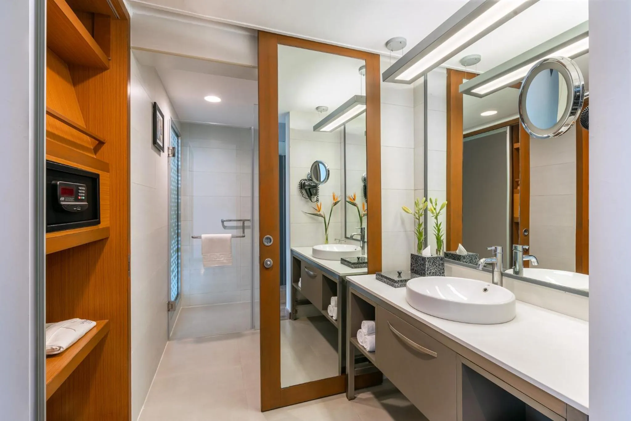 Bathroom in Vivanta Ahmedabad SG Highway