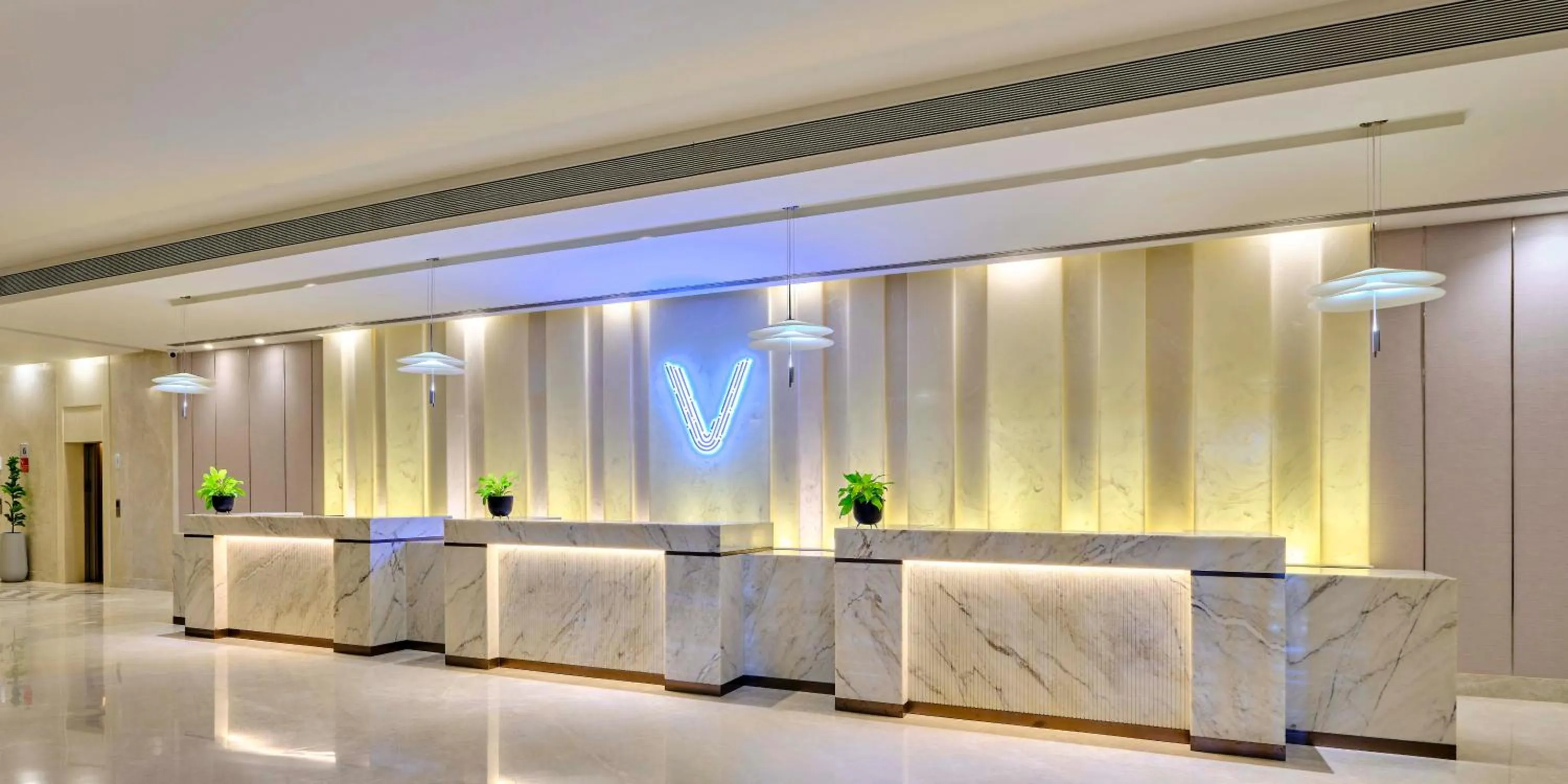 Lobby or reception in Vivanta Ahmedabad SG Highway