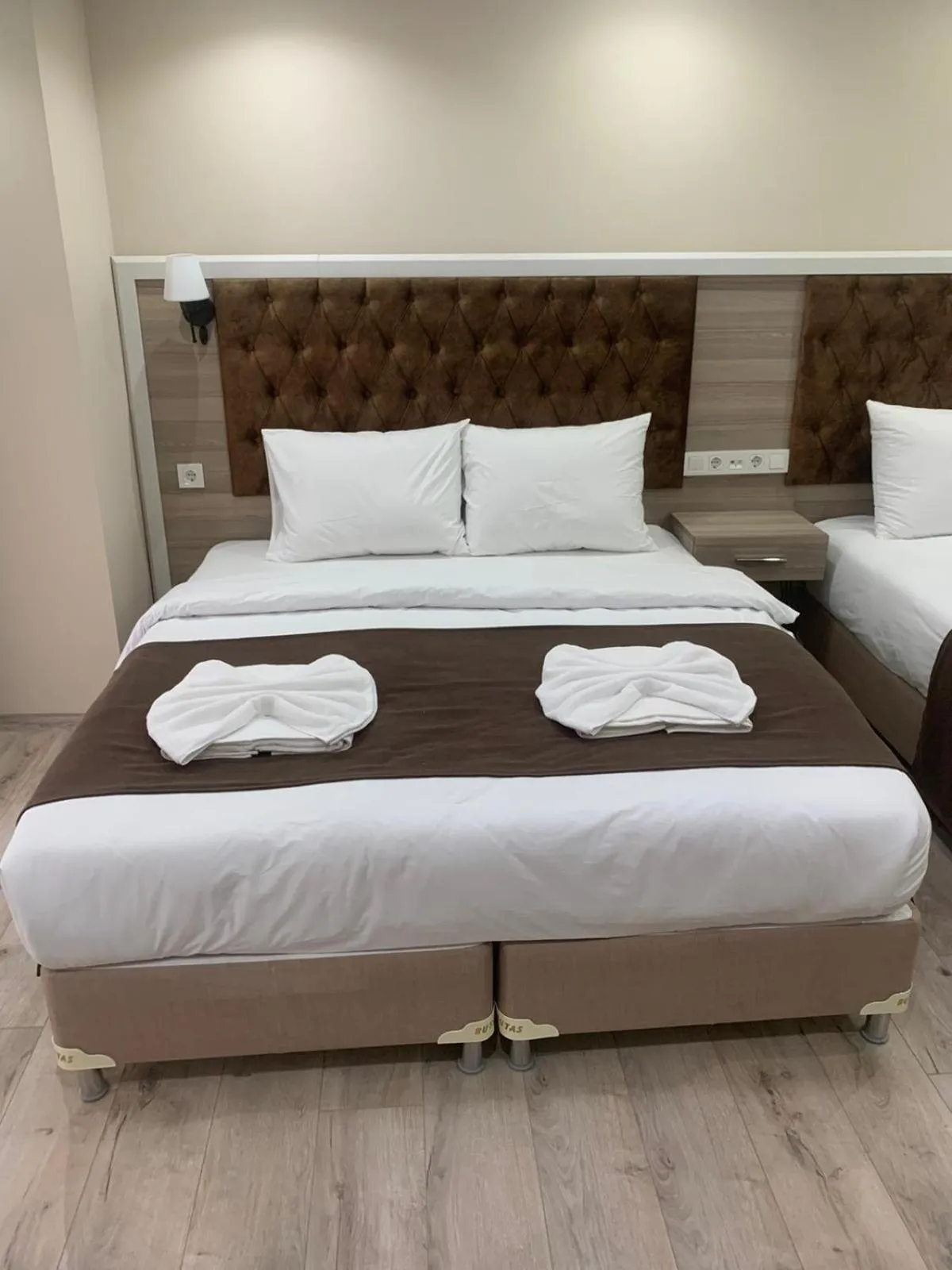 Bed in Luna Suites Taksim