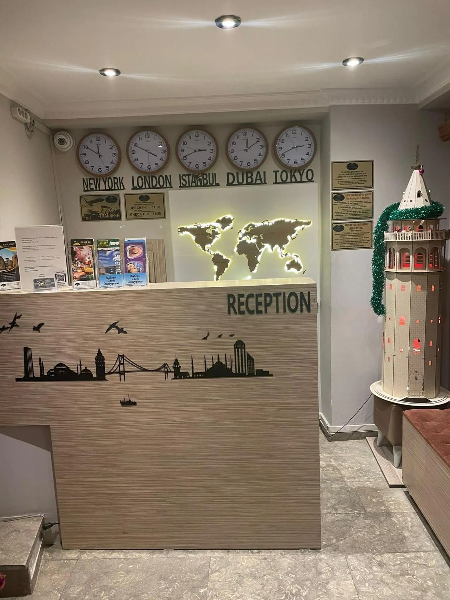 Lobby or reception in Luna Suites Taksim