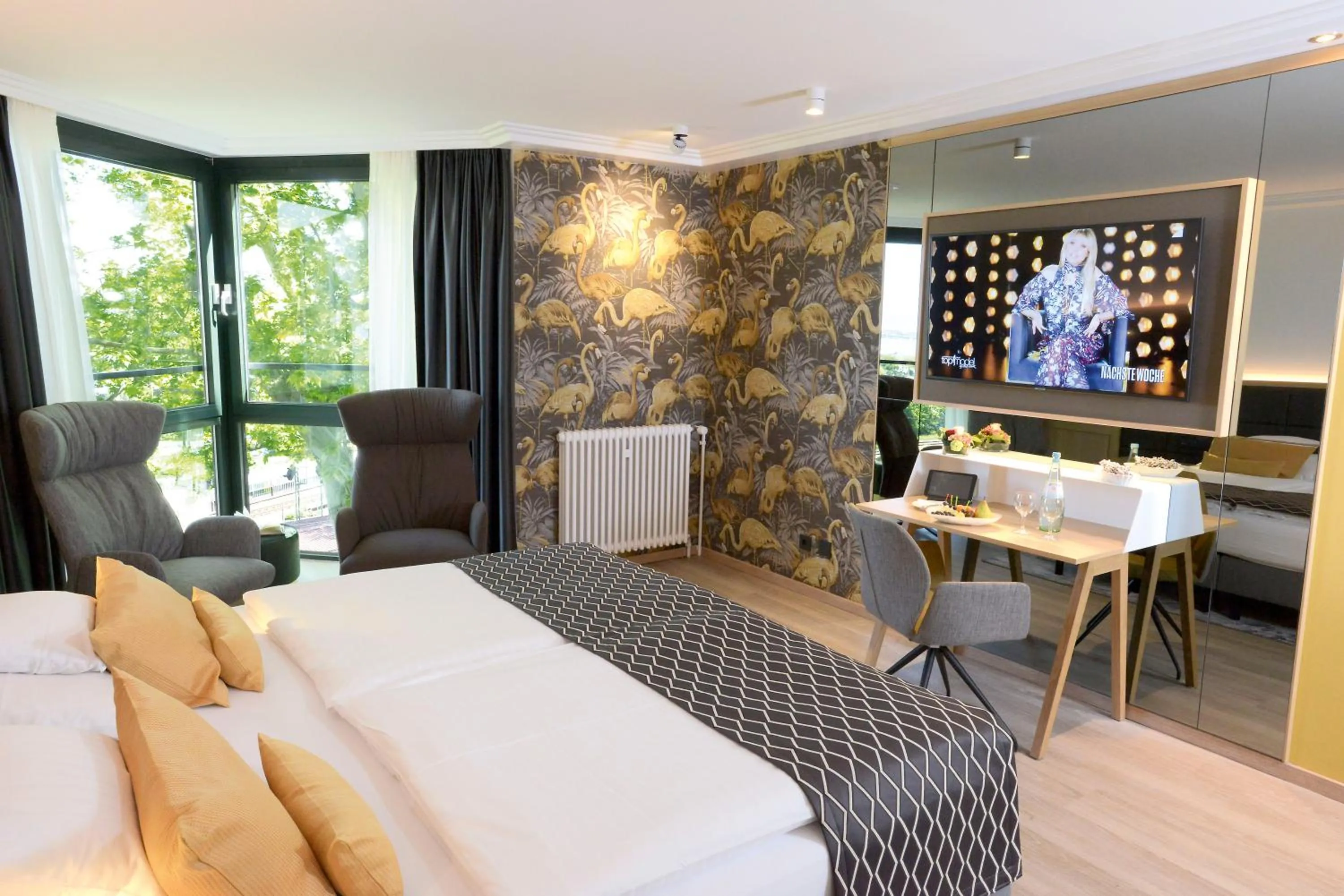 Photo of the whole room, Bed in FAVORITE Parkhotel