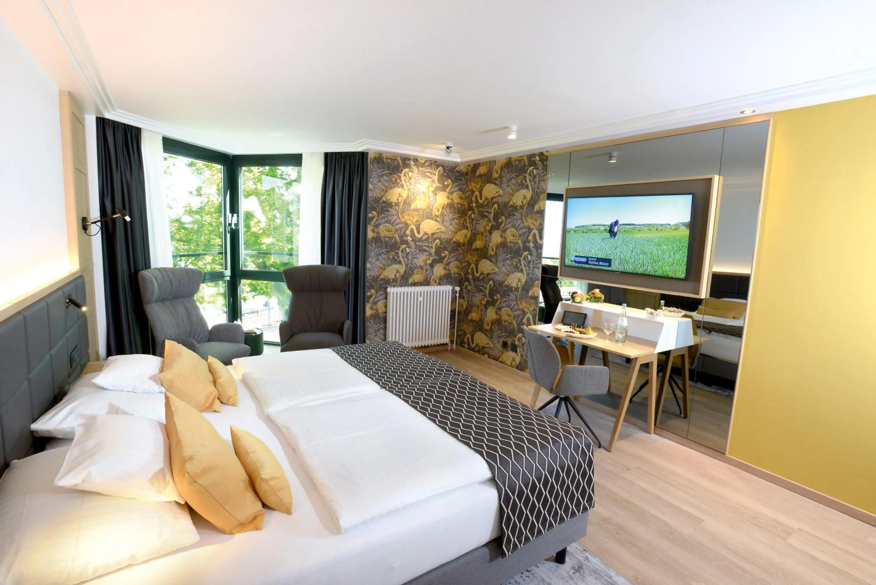 Photo of the whole room, Bed in FAVORITE Parkhotel