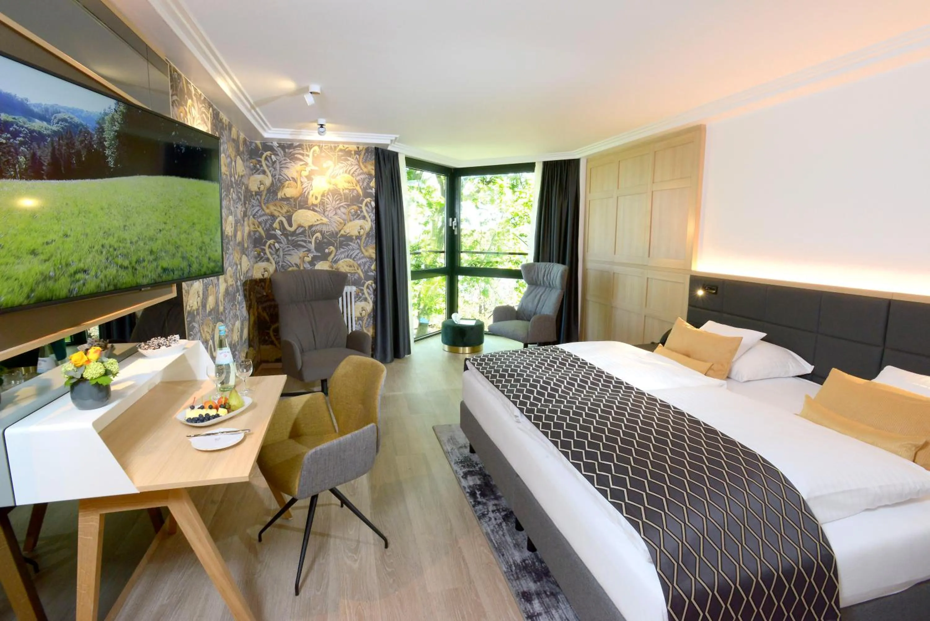 Photo of the whole room, Bed in FAVORITE Parkhotel