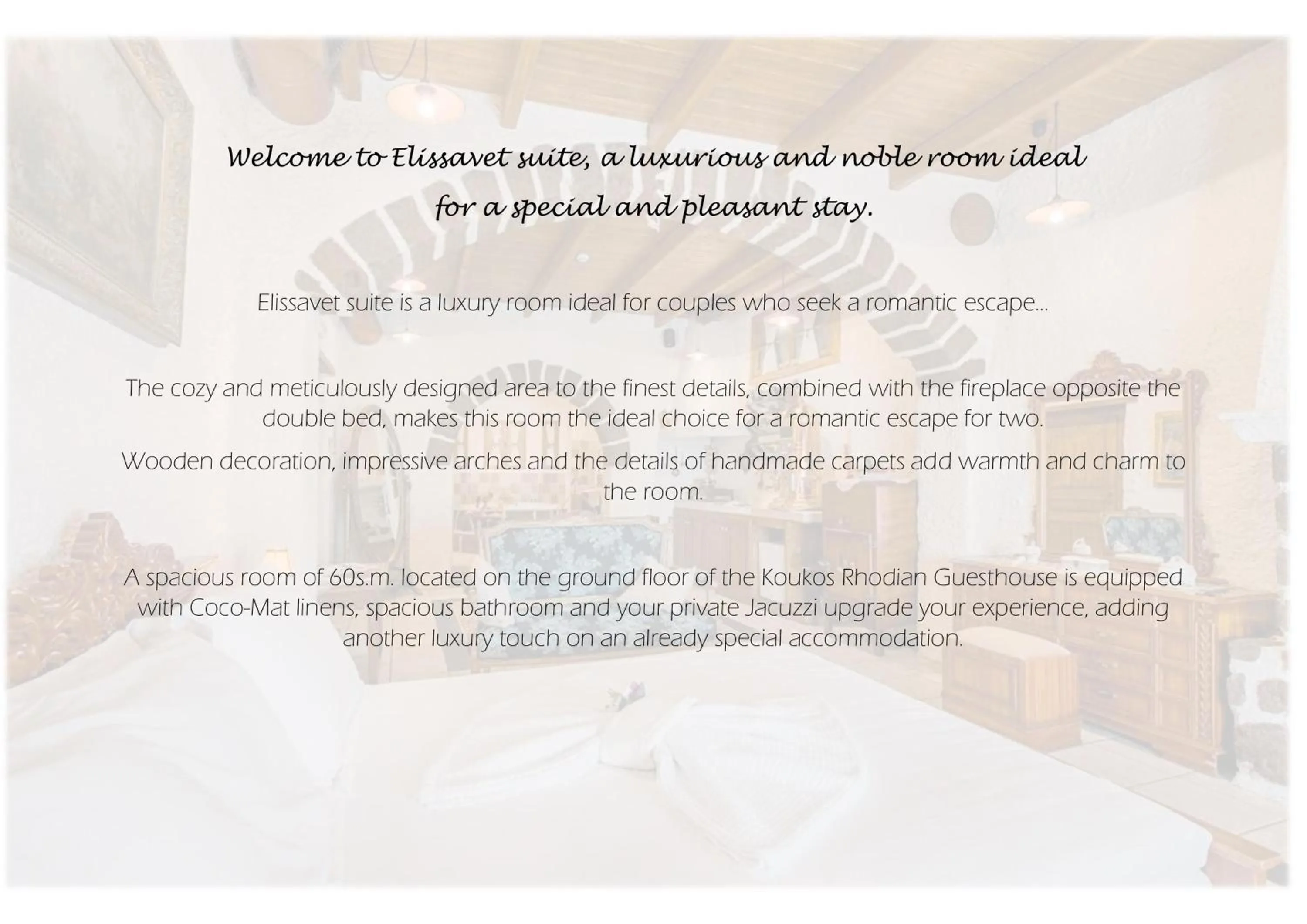 Text overlay in Koukos Rodos Boutique Hotel & Spa - Adults Only