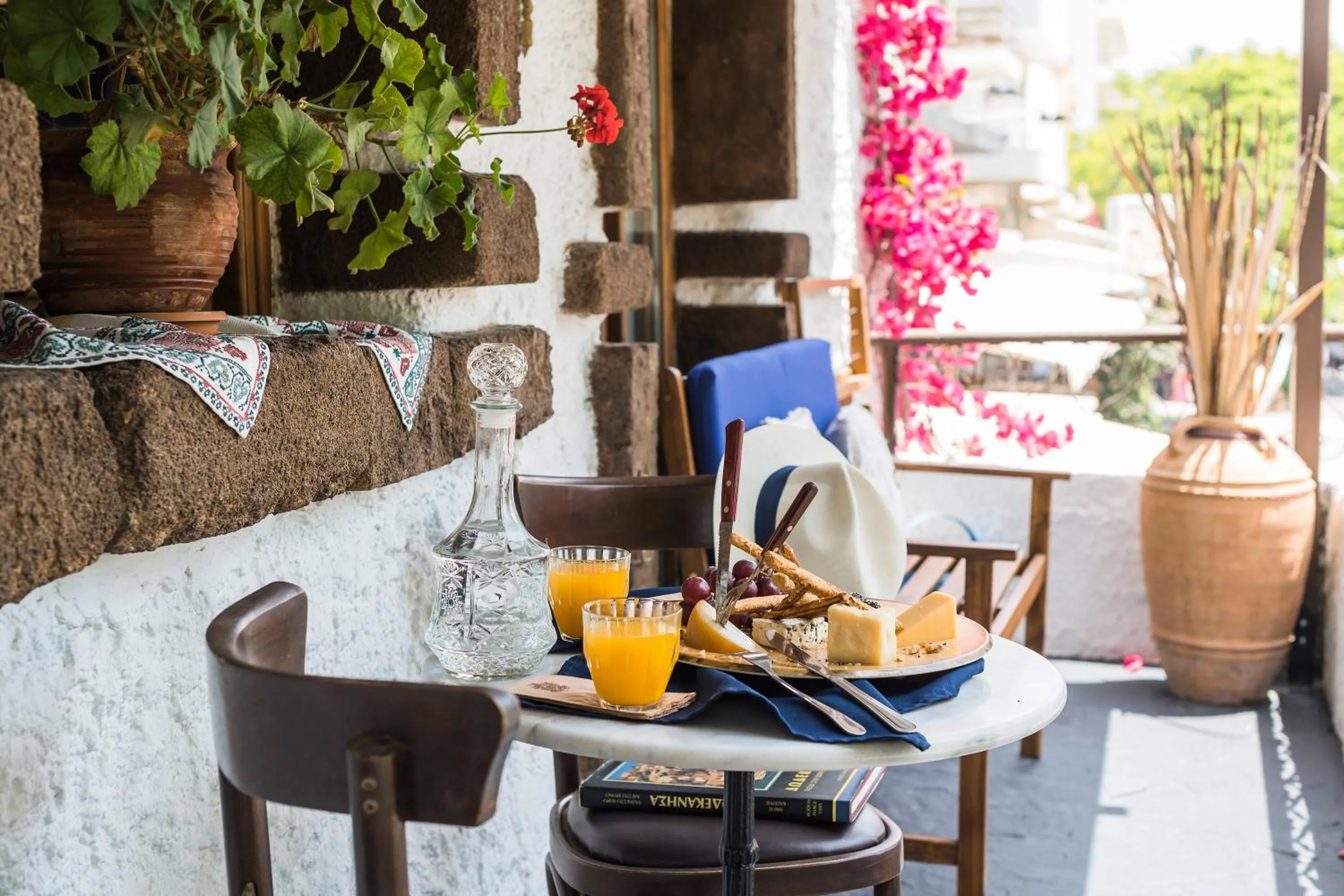 Balcony/Terrace in Koukos Rodos Boutique Hotel & Spa - Adults Only