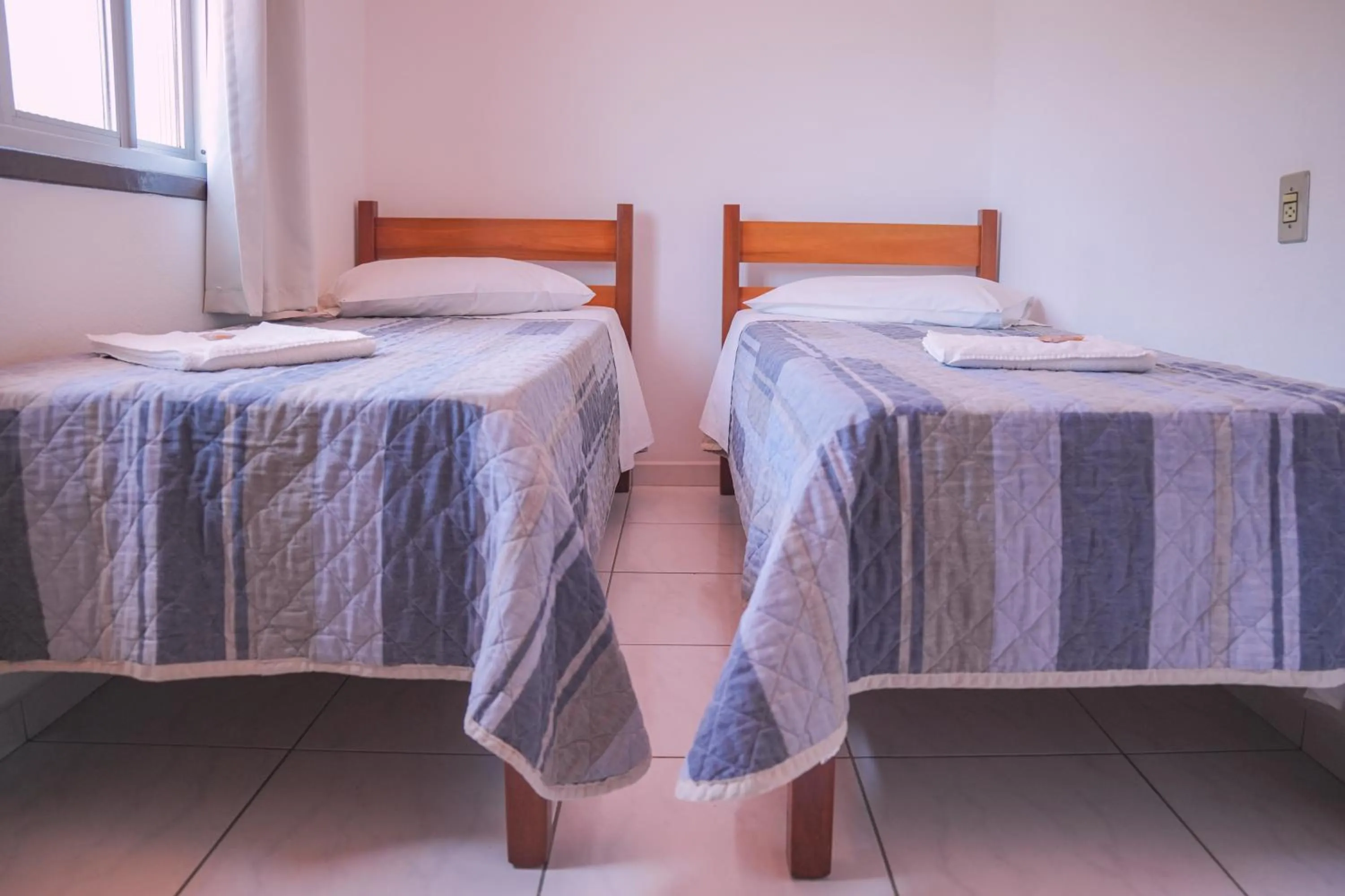 Bed in Pousada Schmitz