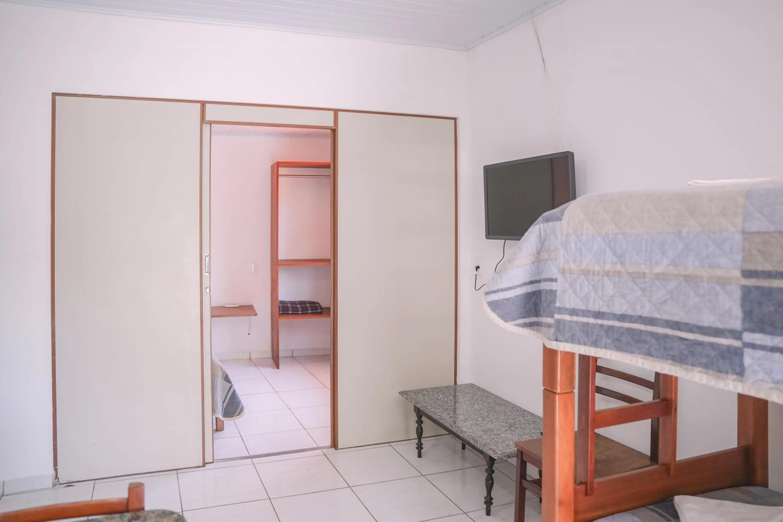 Bed in Pousada Schmitz