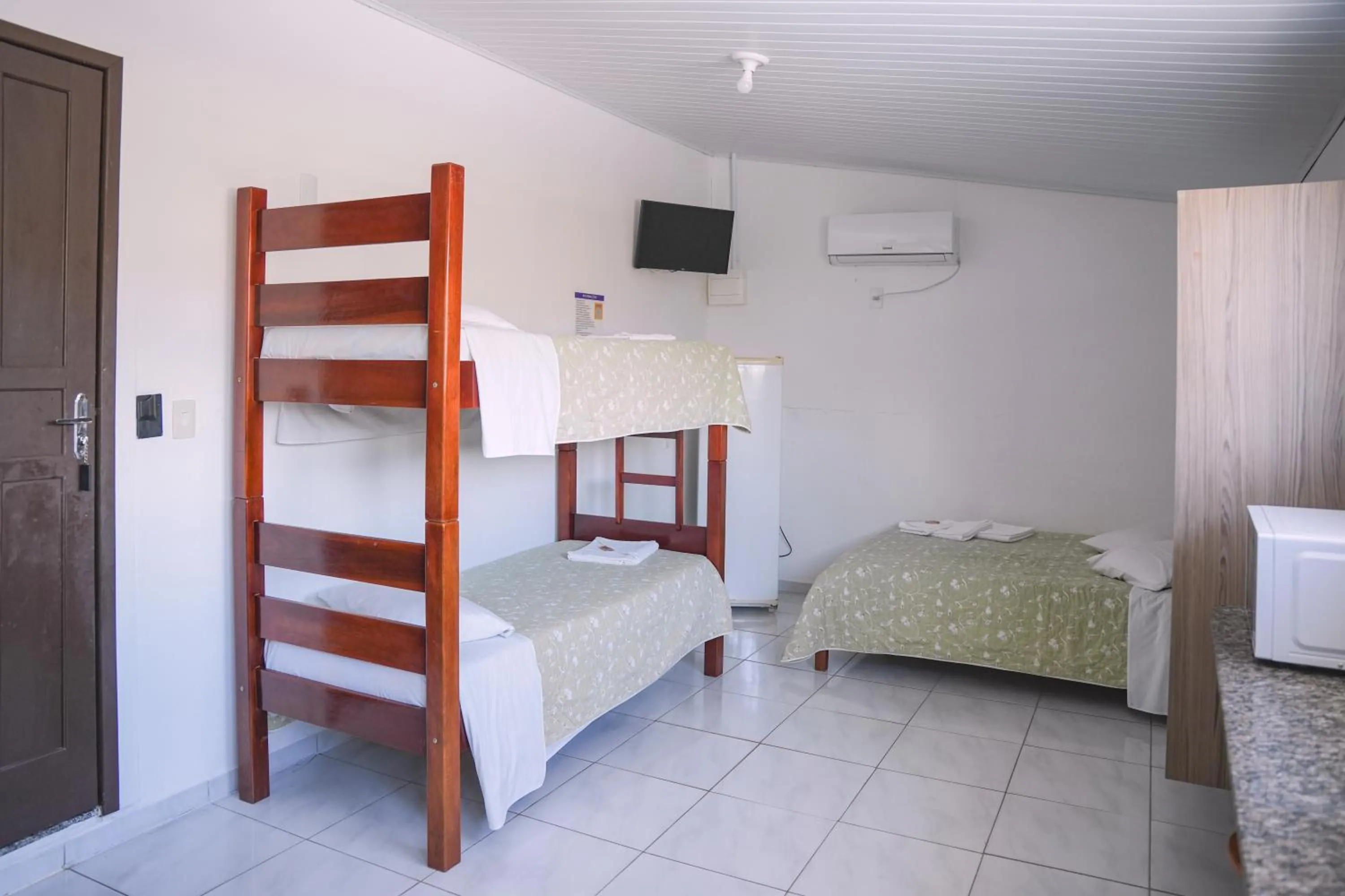 Bed in Pousada Schmitz