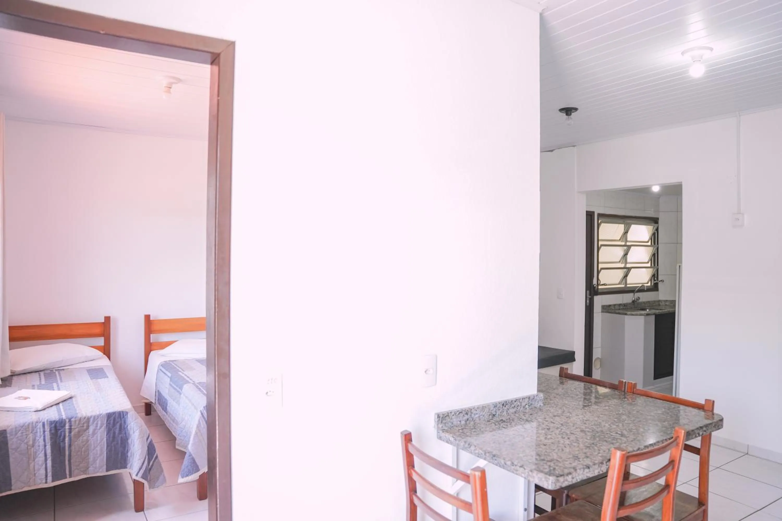 Bed in Pousada Schmitz