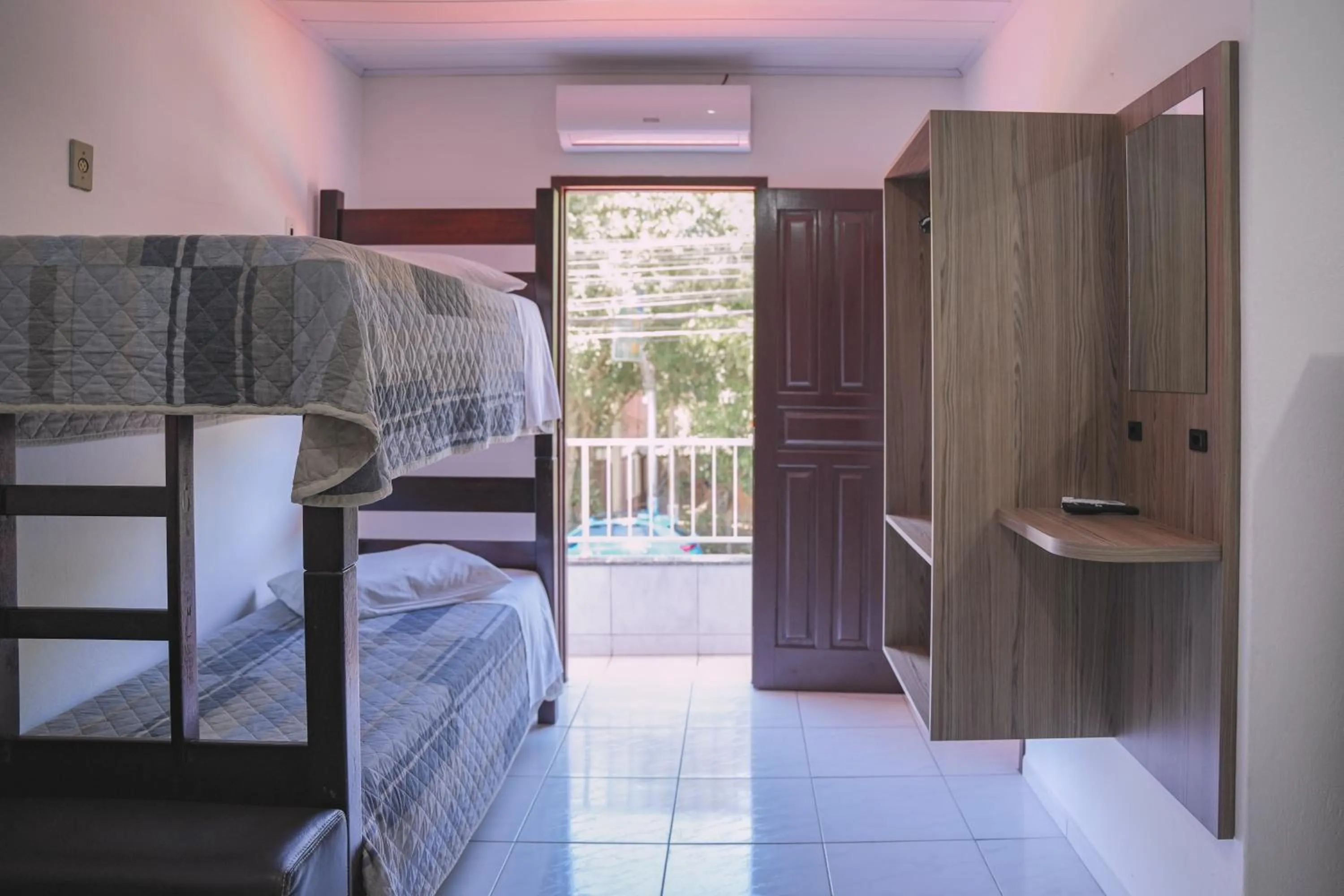 Bed in Pousada Schmitz