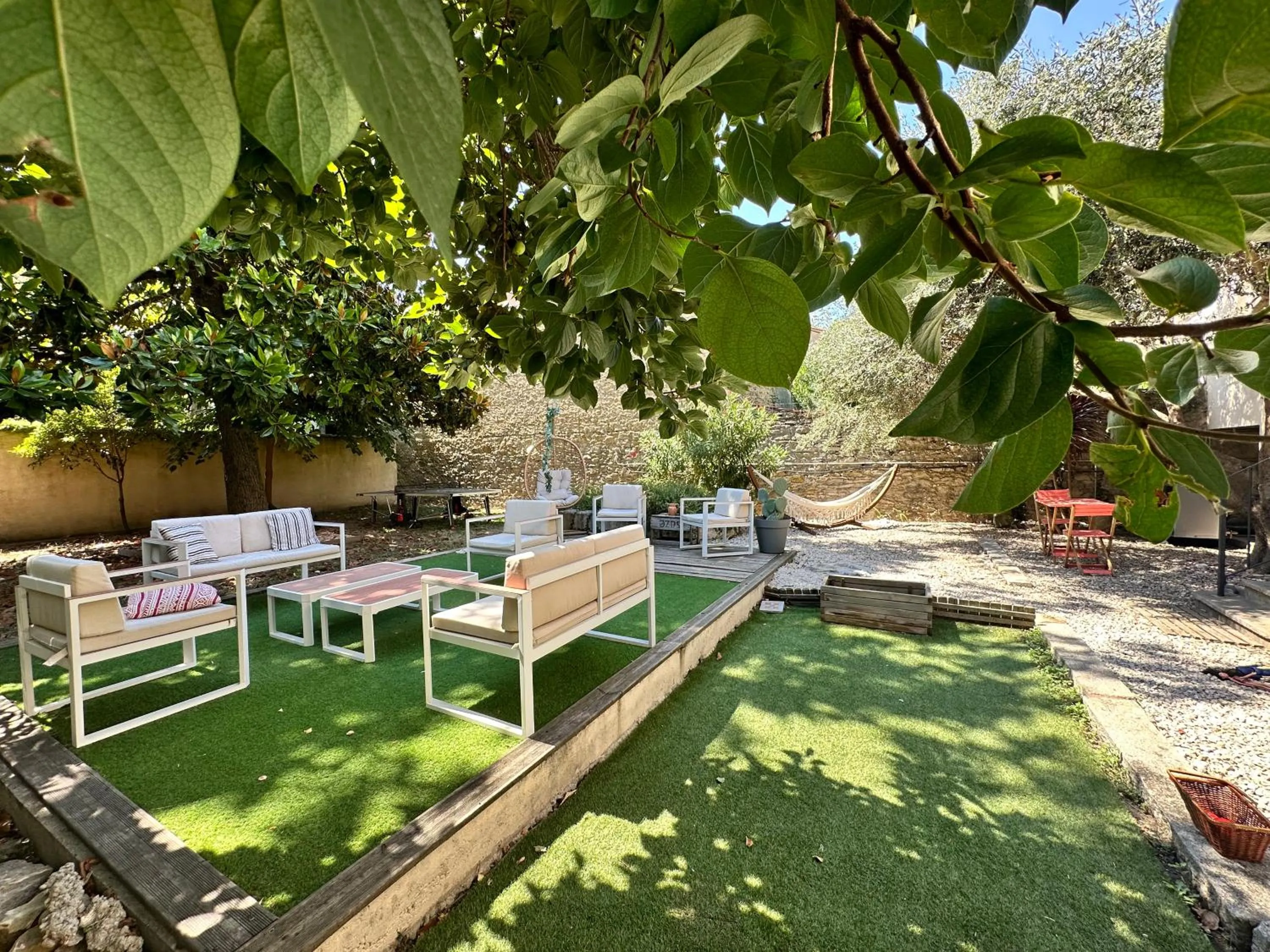 Garden in Chambres d'hotes - Le Magnolia