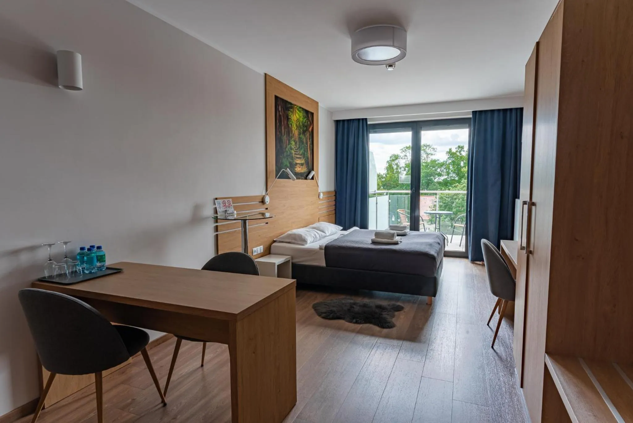 Bed in Hotel Panorama