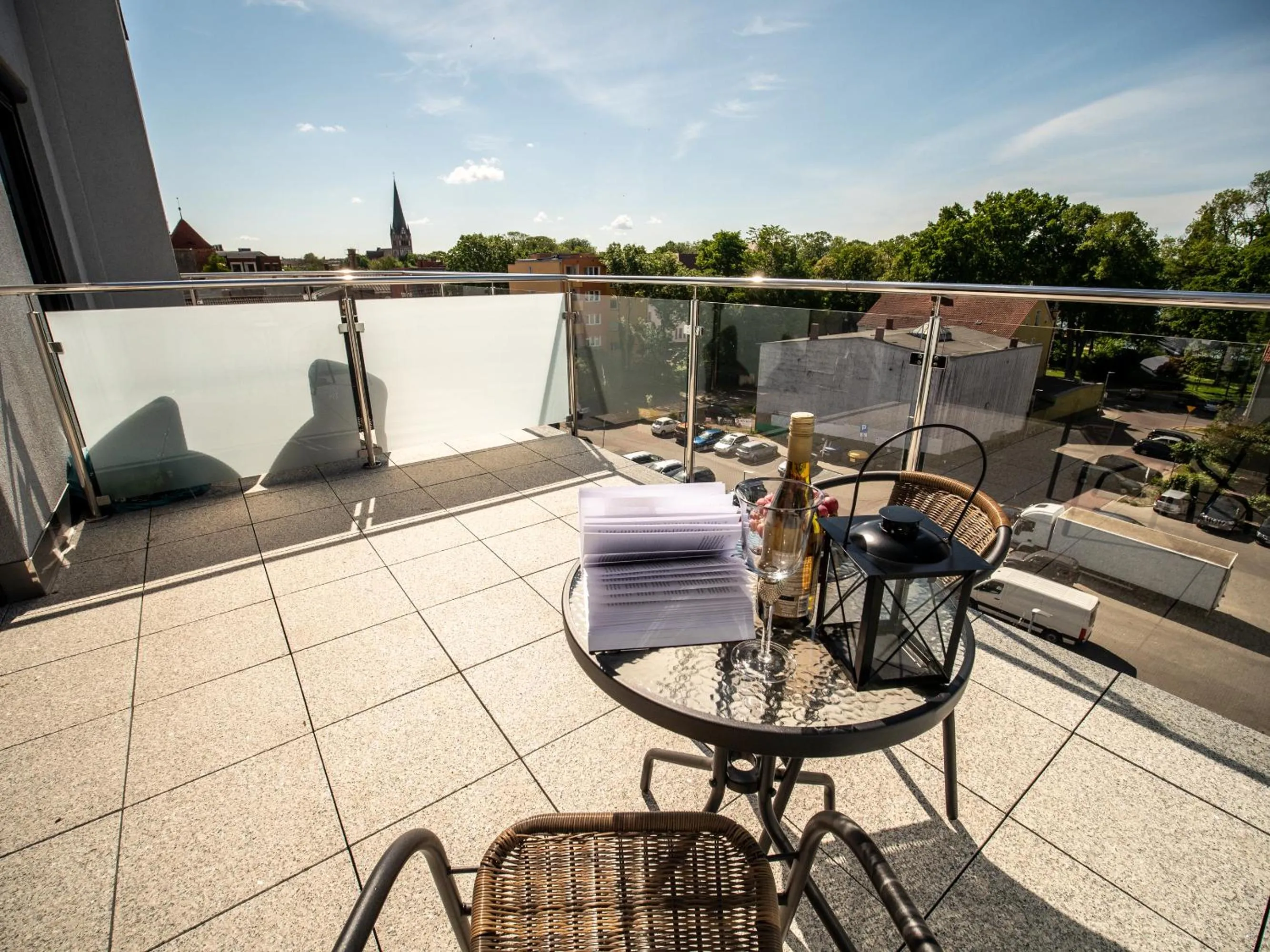 Balcony/Terrace in Hotel Panorama
