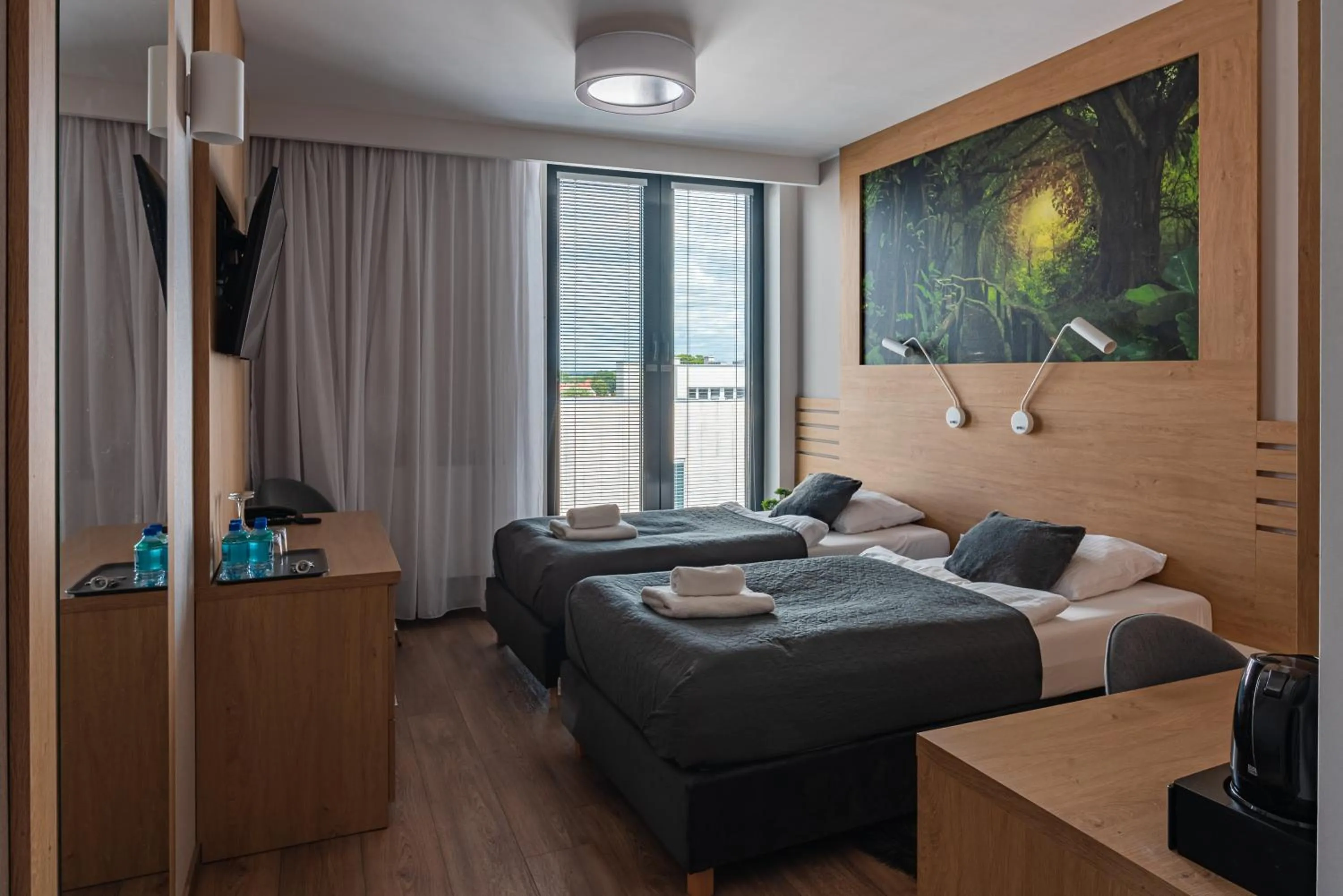 Bed in Hotel Panorama