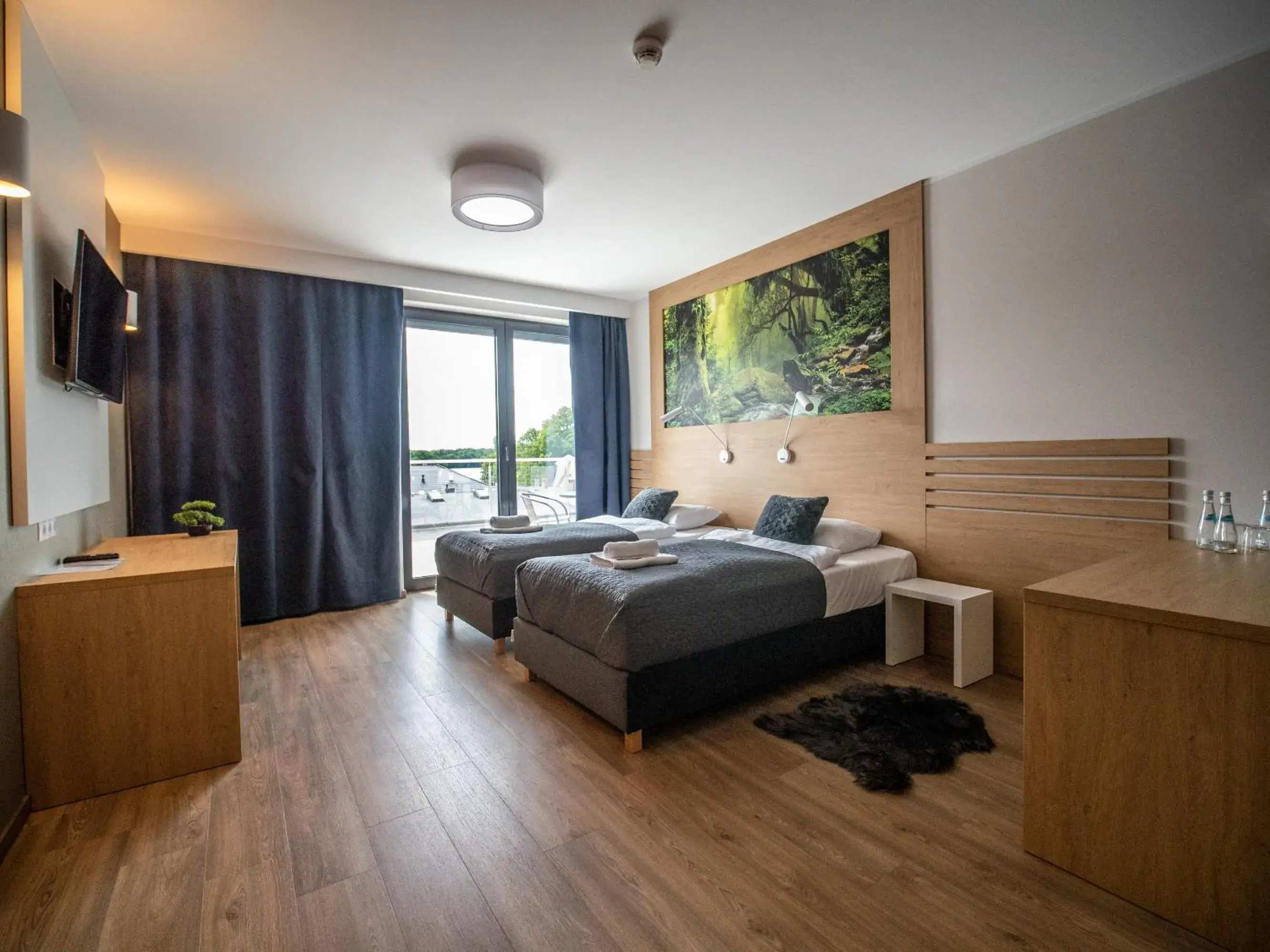 Twin Room with Terrace in Hotel Panorama Twin Room with Terrace in Hotel Panorama