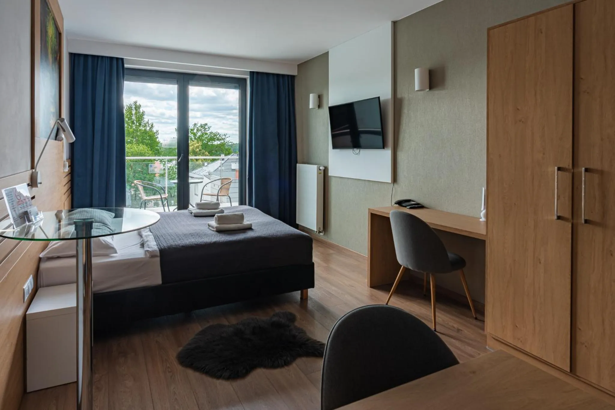 Bed in Hotel Panorama