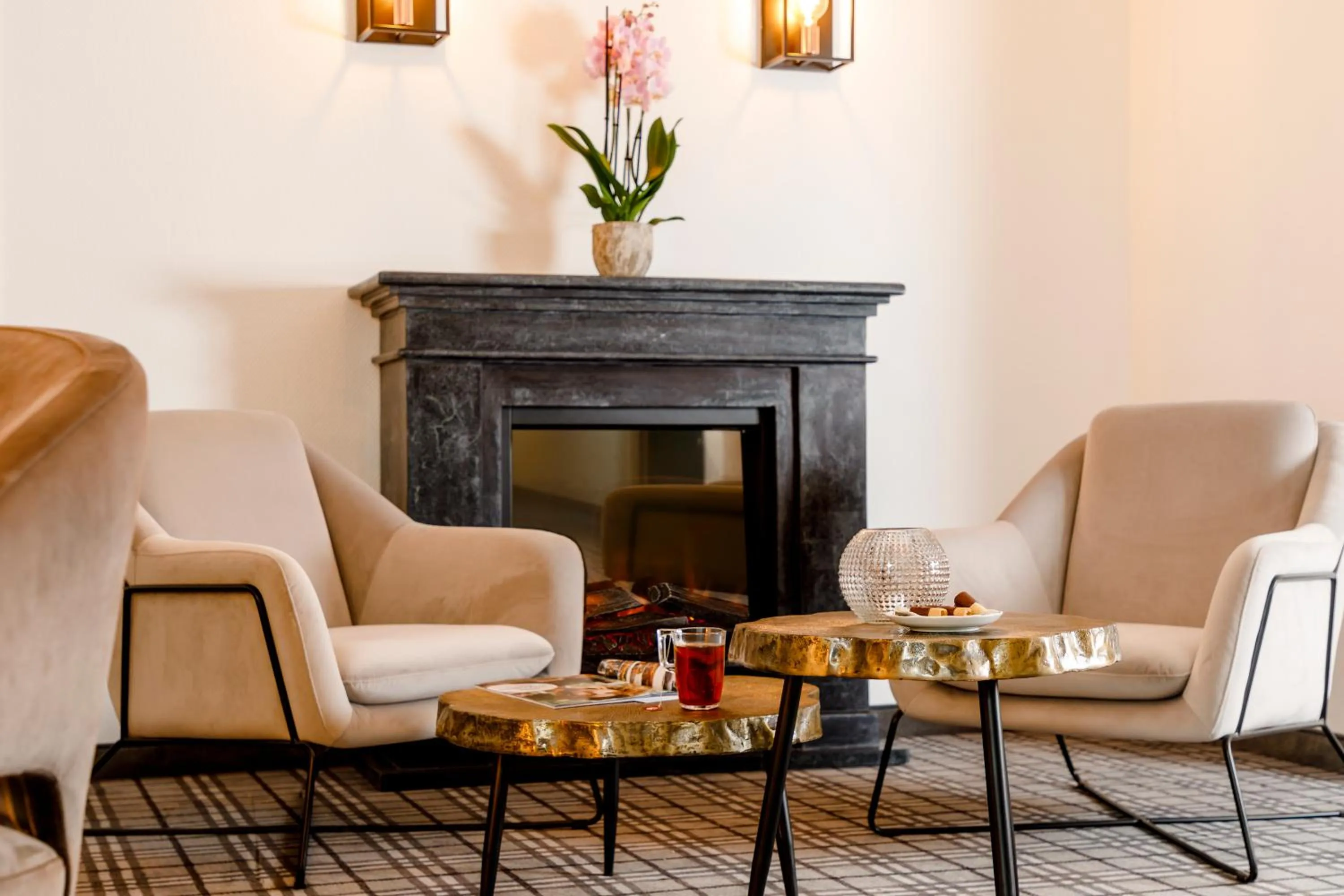 Lobby or reception in Hotel Ambiente