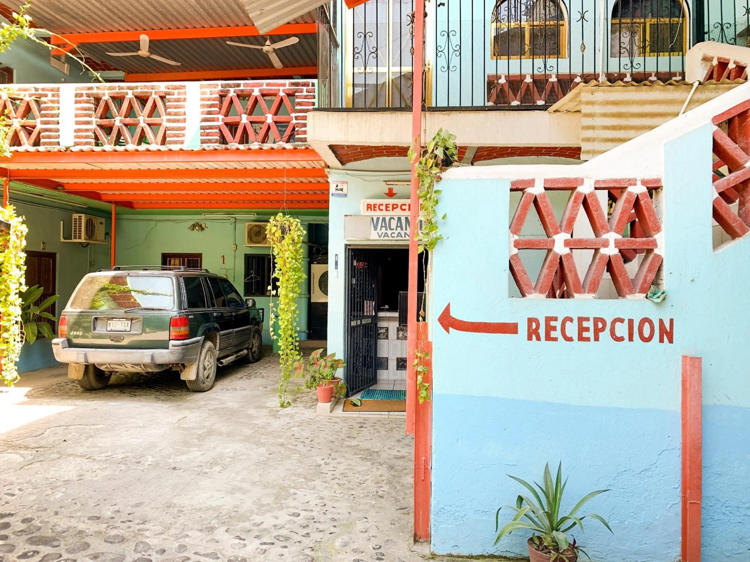 On site in Hotel Posada Agua Escondida