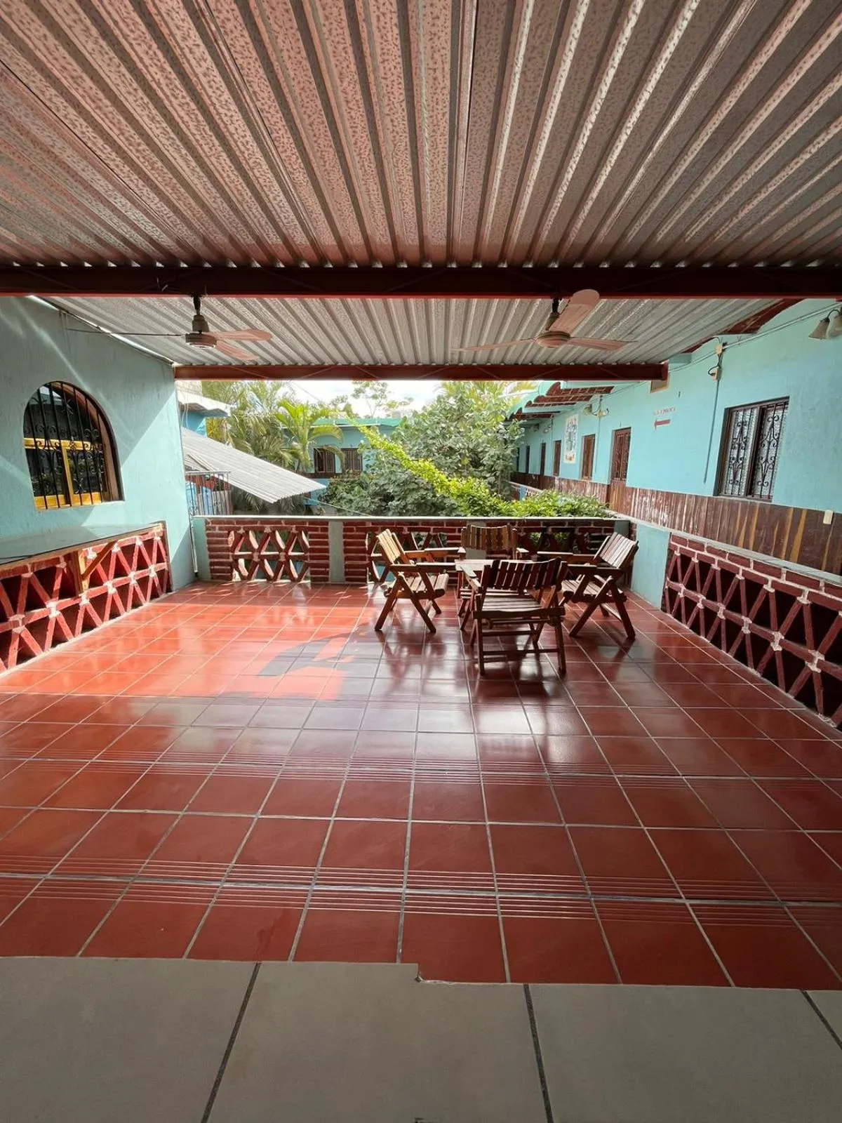 Balcony/Terrace in Hotel Posada Agua Escondida