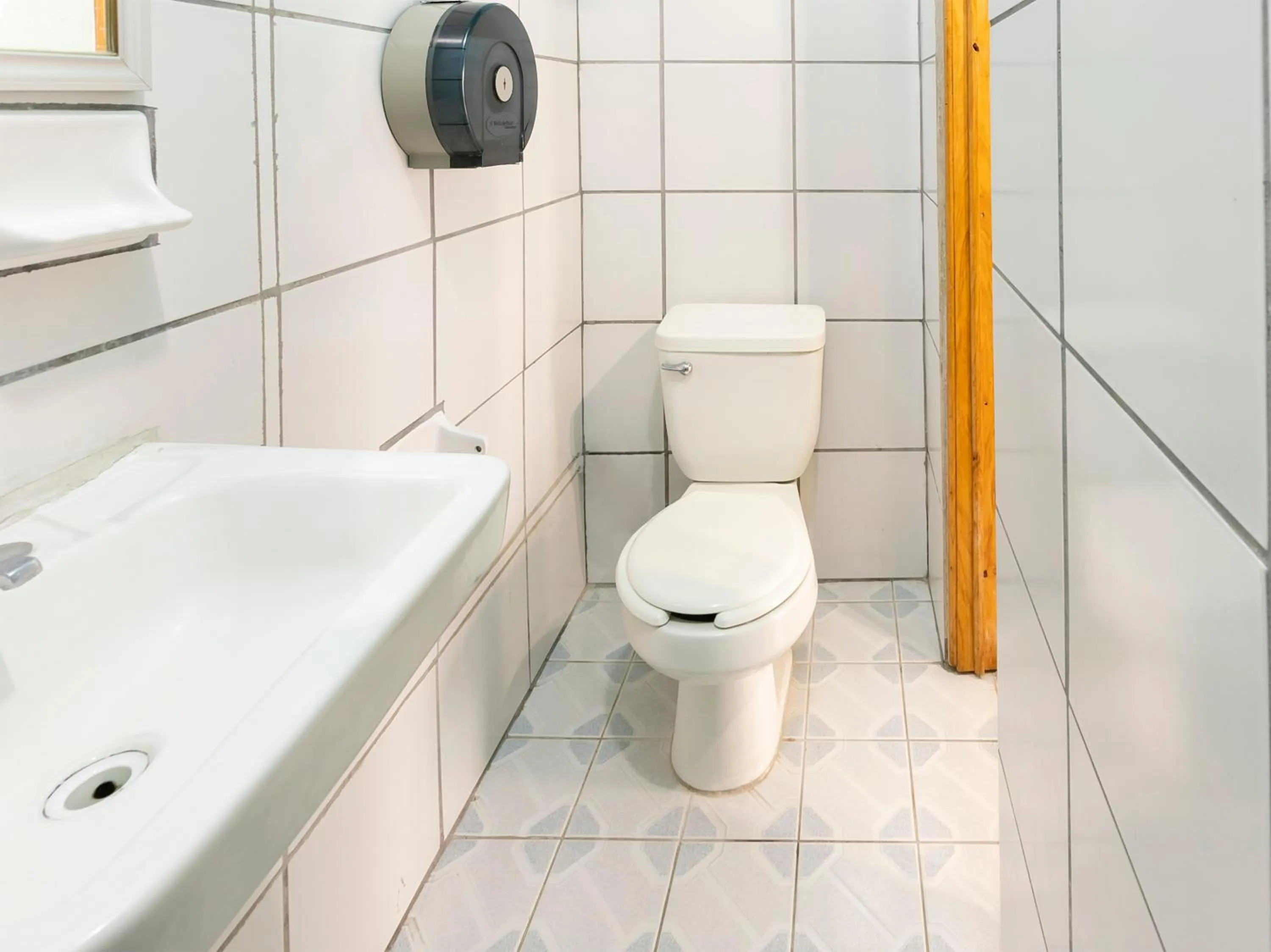 Toilet in Hotel Posada Agua Escondida