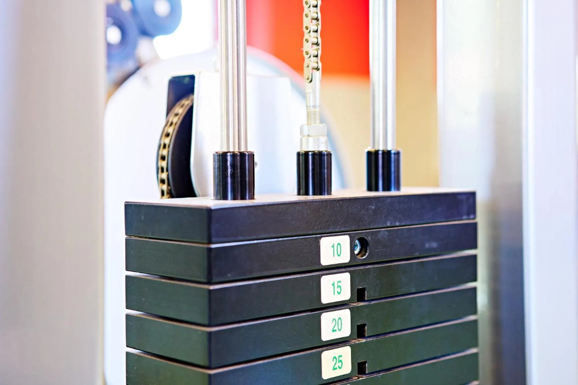 Fitness centre/facilities in Aparthotel Lípa