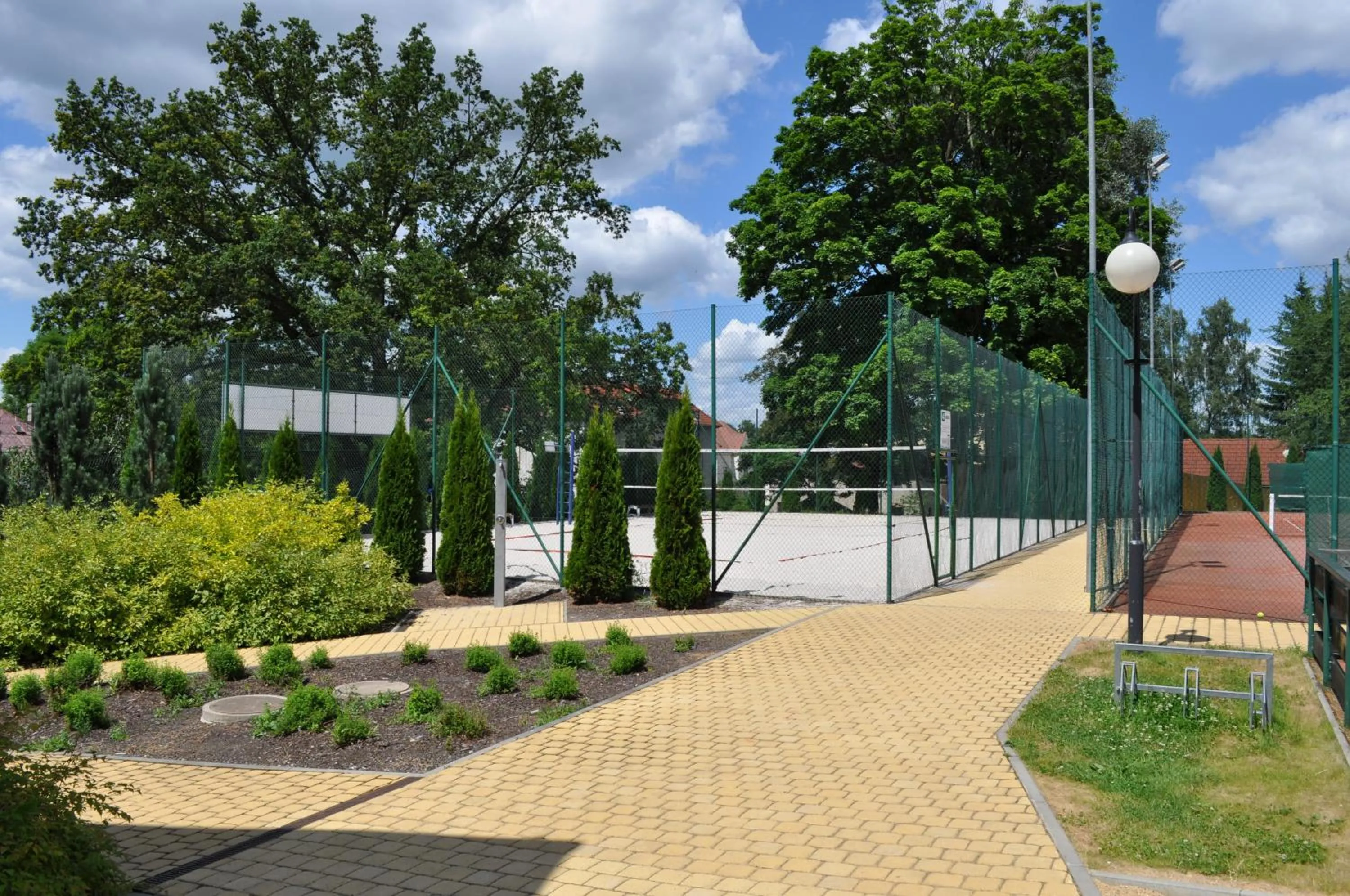 Tennis court in Aparthotel Lípa