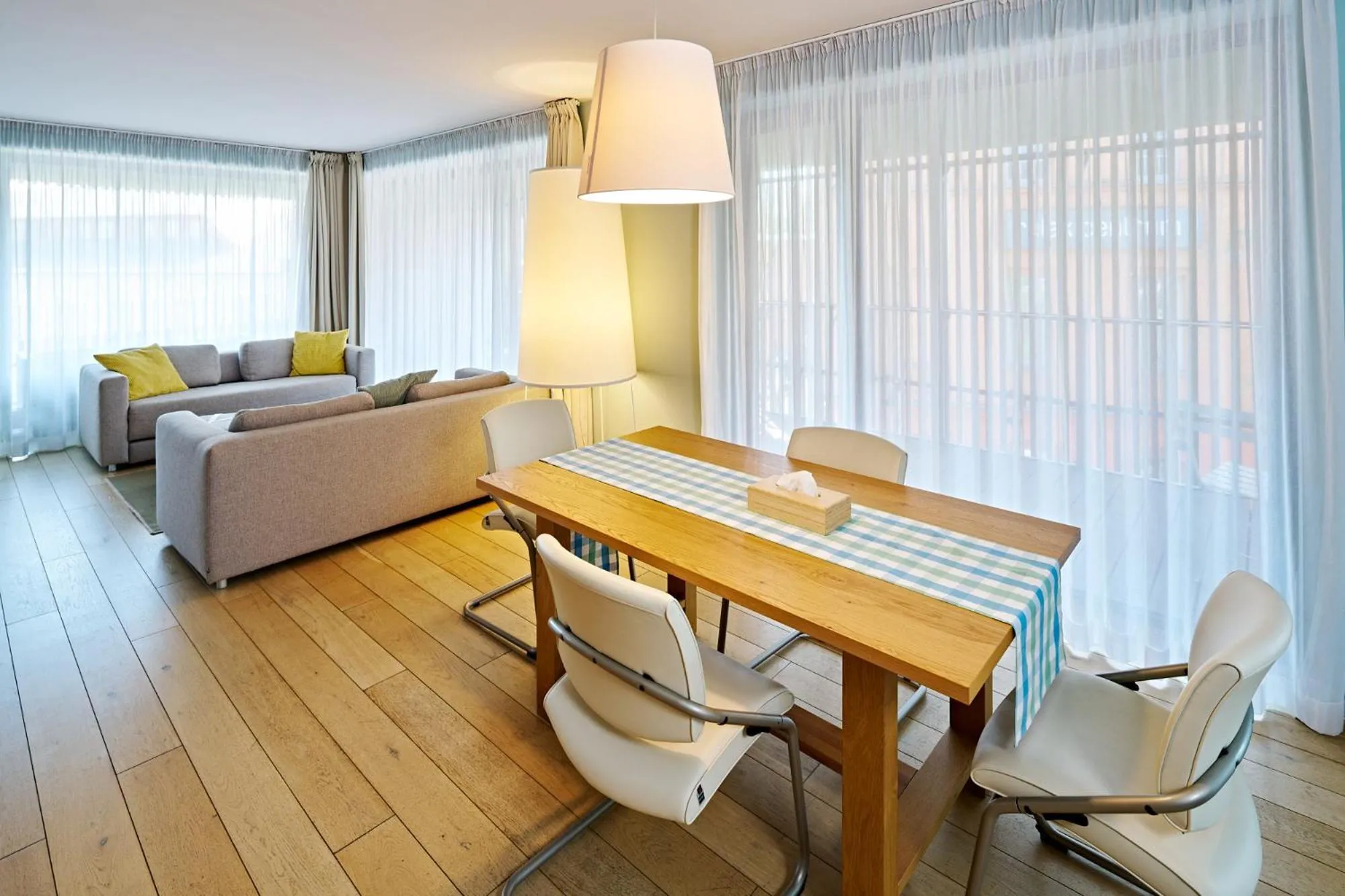 Living room in Aparthotel Lípa