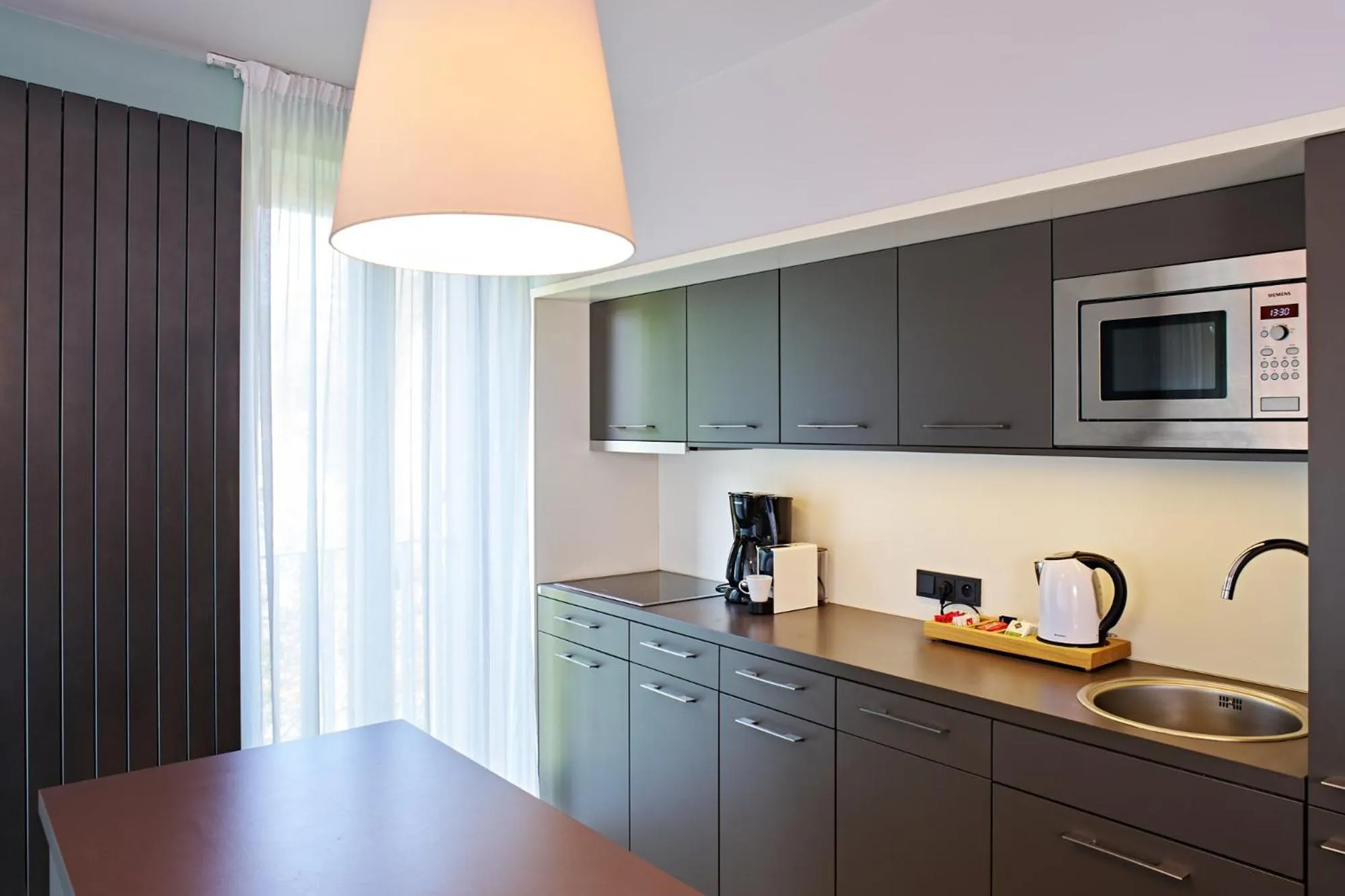 kitchen in Aparthotel Lípa