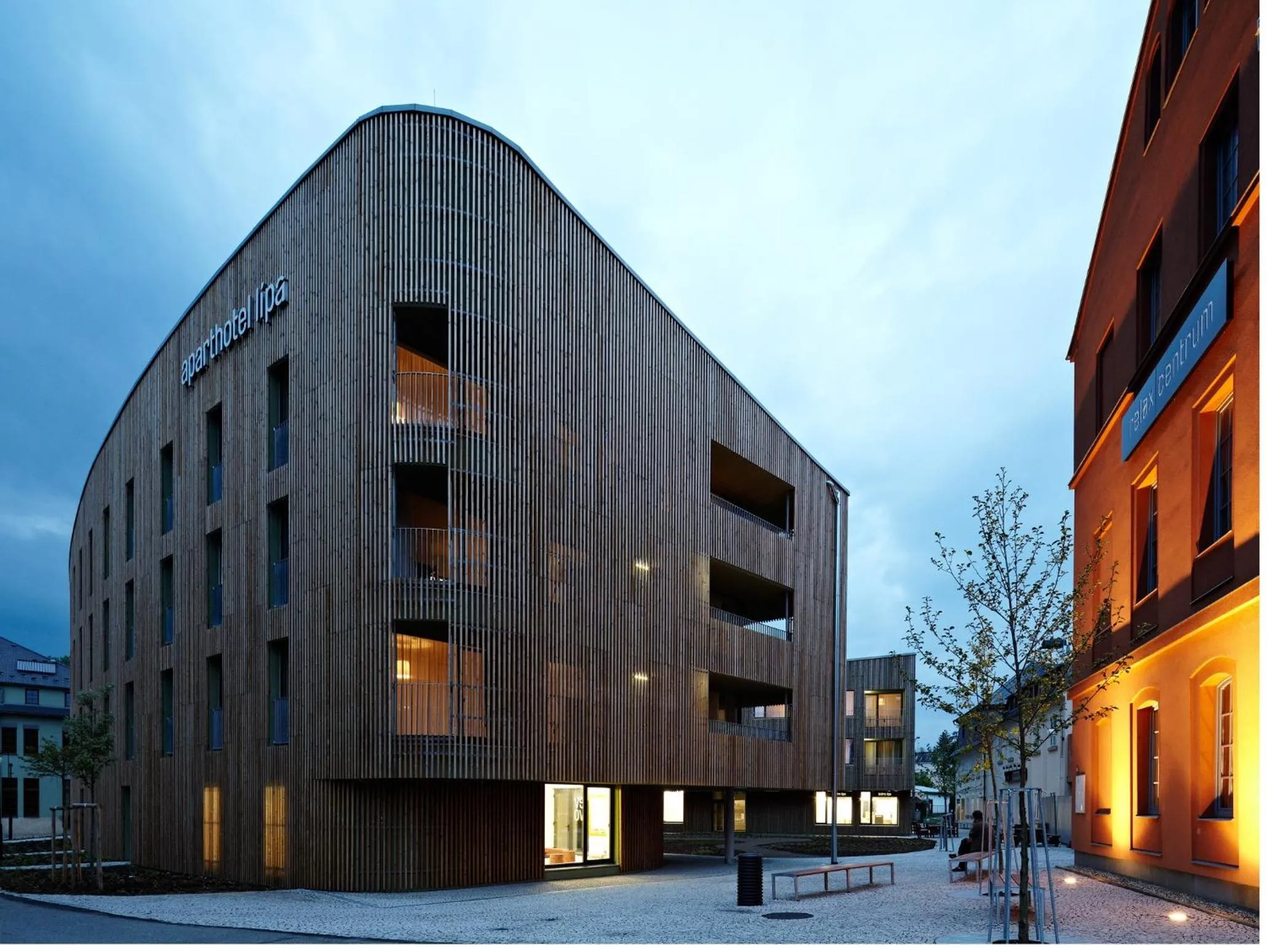 Facade/entrance in Aparthotel Lípa