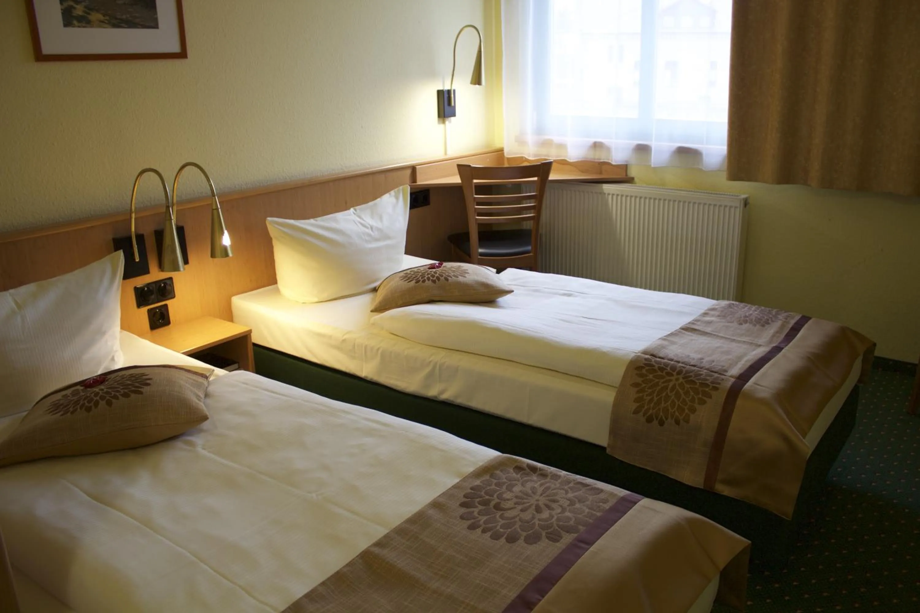 Photo of the whole room, Bed in ACRON Hotel Wittenberg