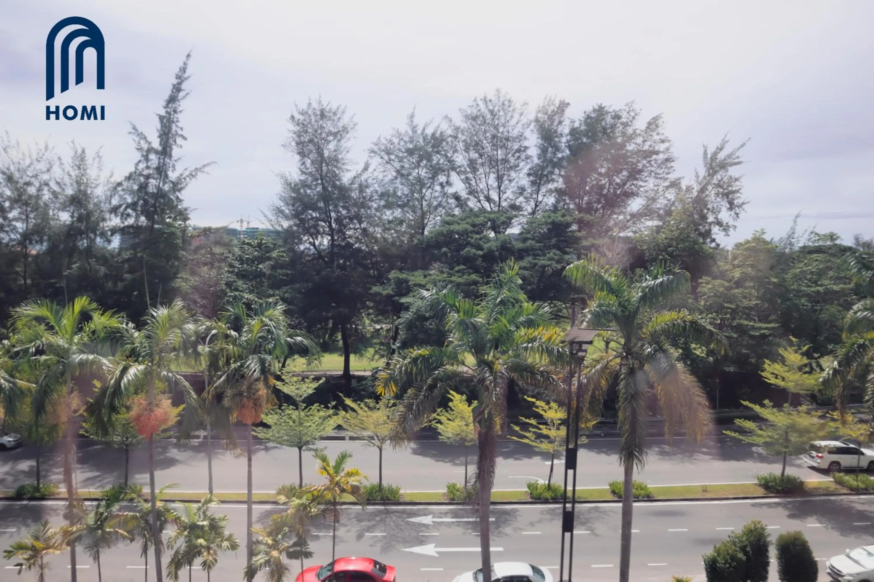 Parking in Homi Oasis at KK Times Square 和逸绿洲