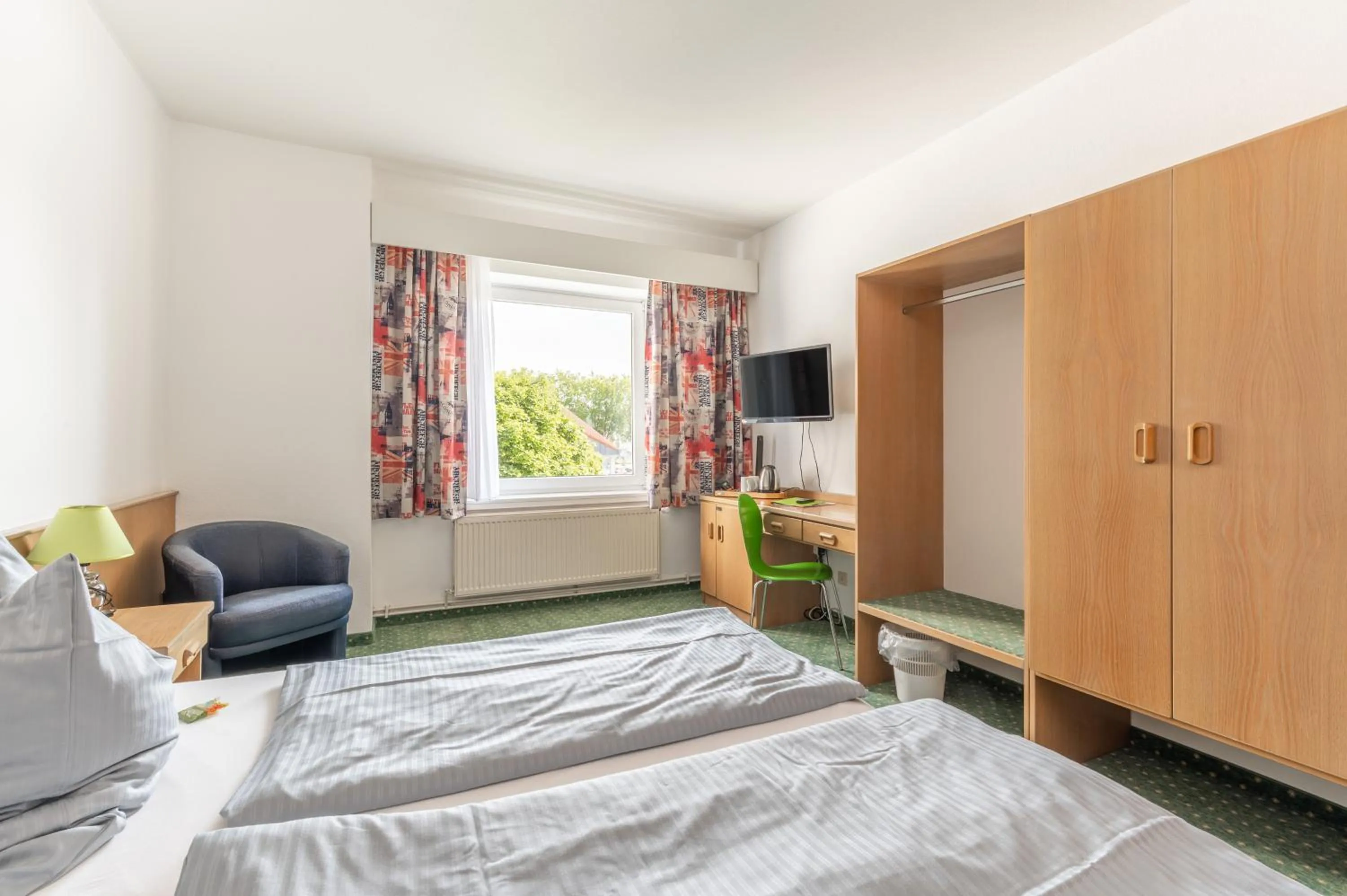 Bed in Hotel Kniestedter Hof