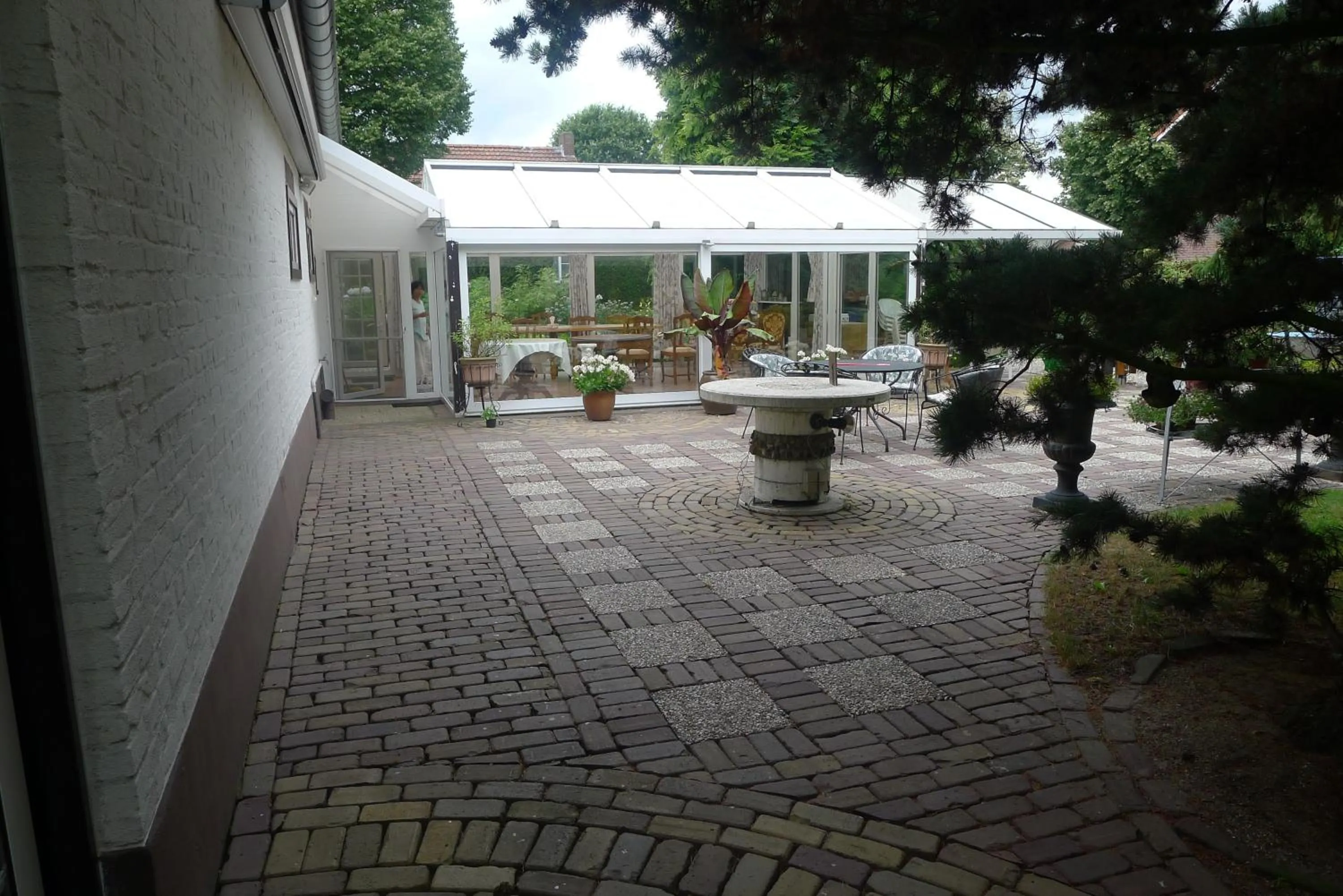 BBQ facilities in B&B De Kleine Wijngaard