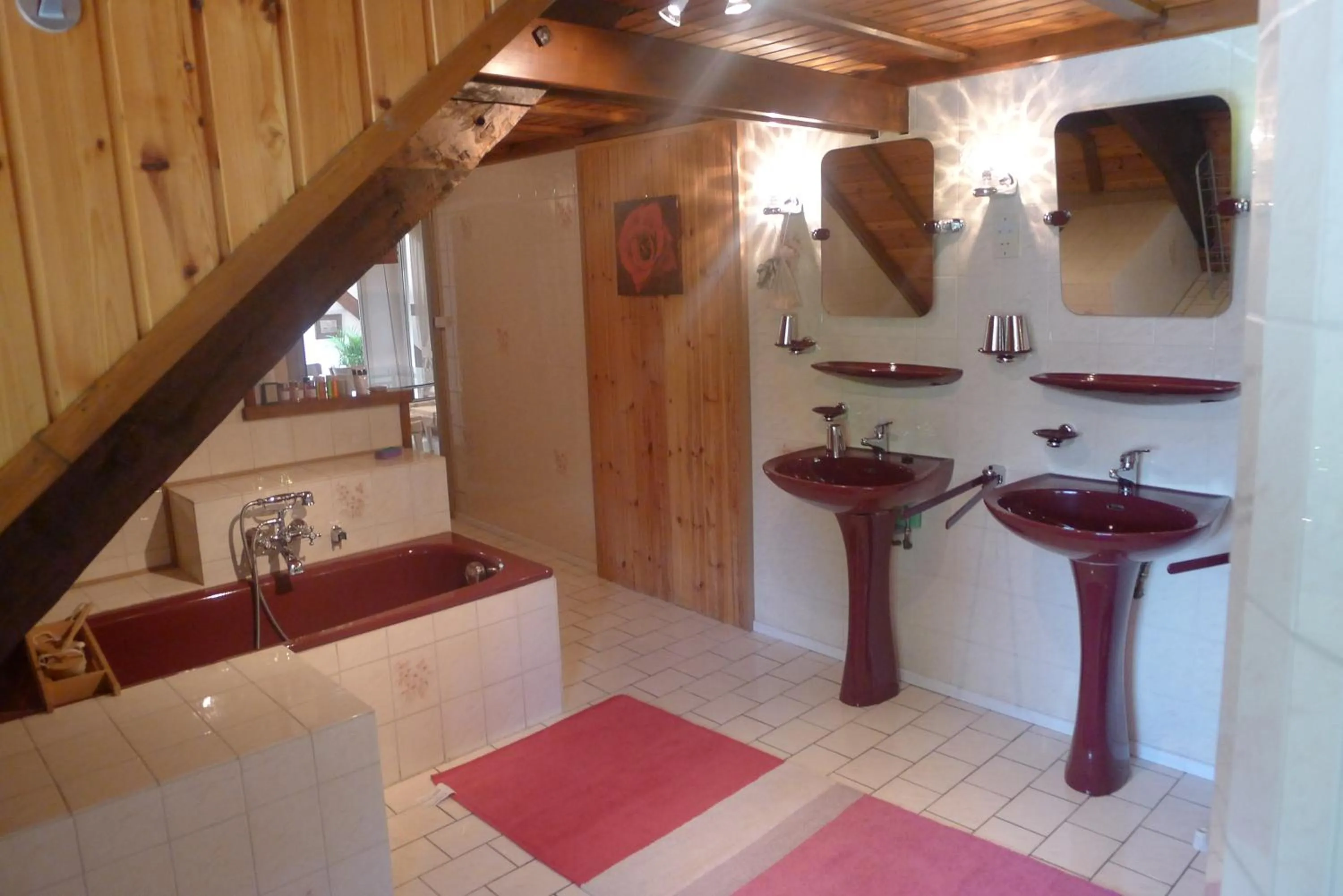 Bathroom in B&B De Kleine Wijngaard